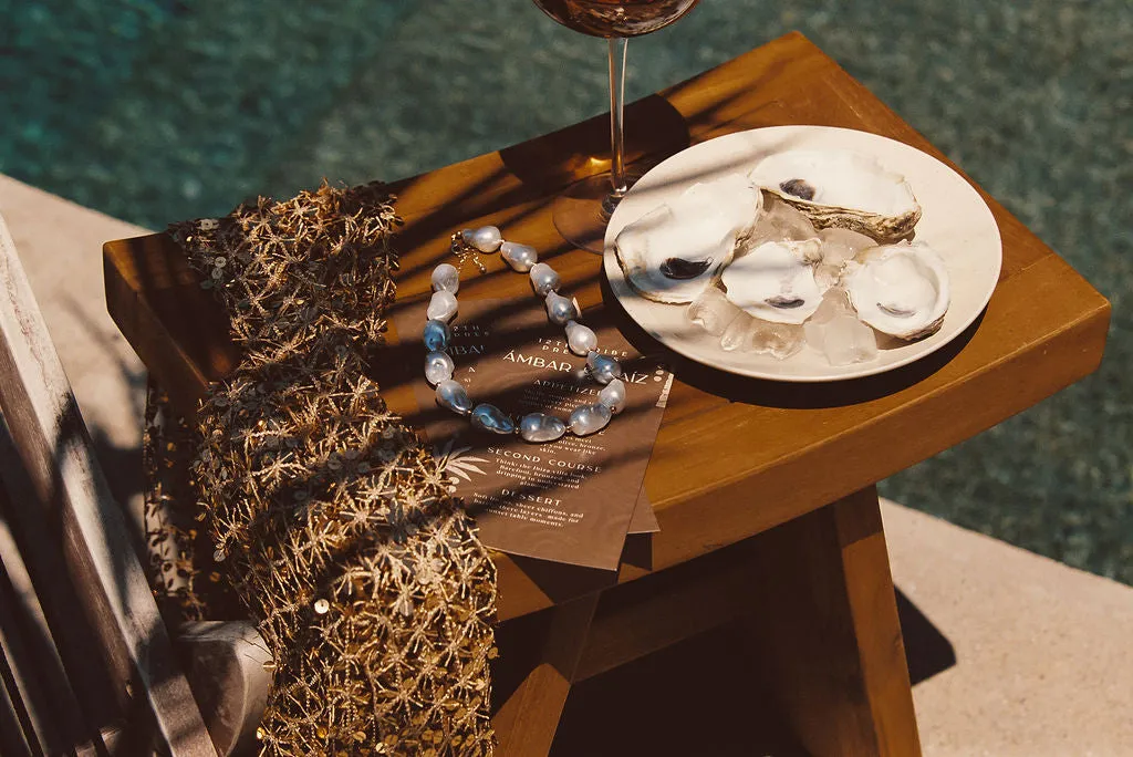 Gleam Pearl Necklace sold by 12th Tribe product image thumbnail 2