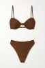 Playa Bronze Glitter Bikini Top sold by 12th Tribe