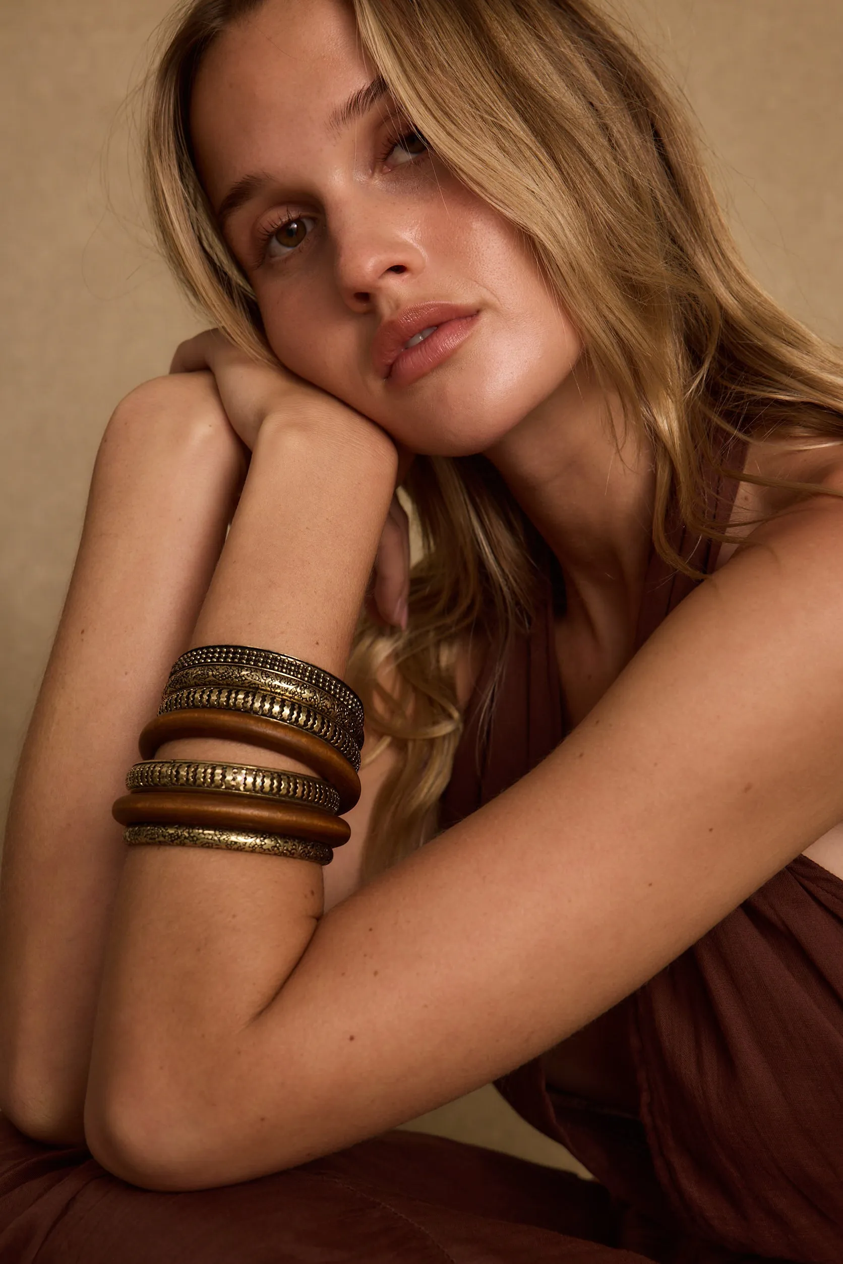 Cruz Artisan Bangle Set sold by 12th Tribe product image thumbnail 2