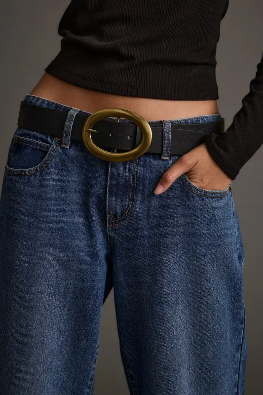 Candor Black and Oval Belt sold by 12th Tribe