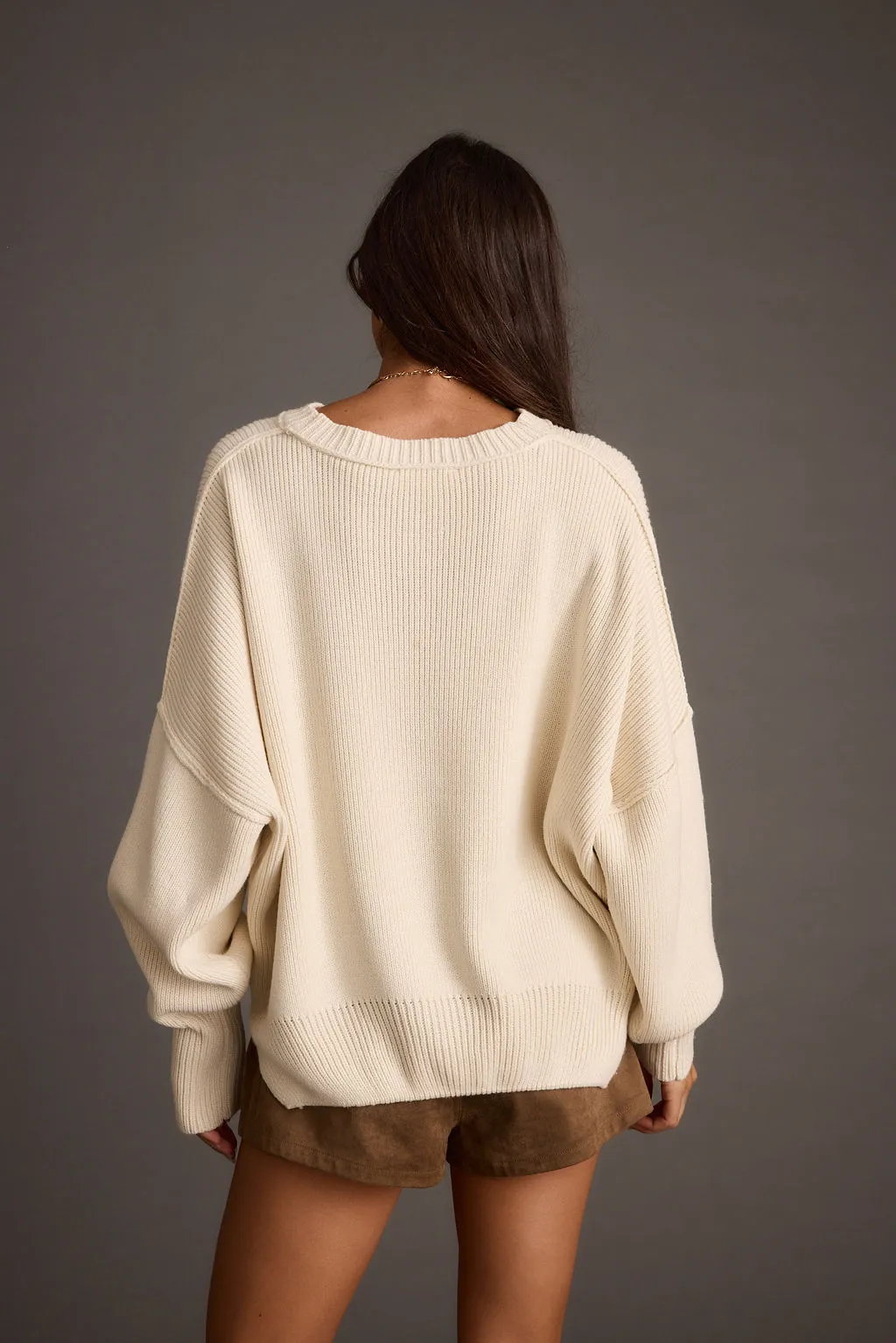 Chelsea Cream Sweater sold by 12th Tribe product image thumbnail 4