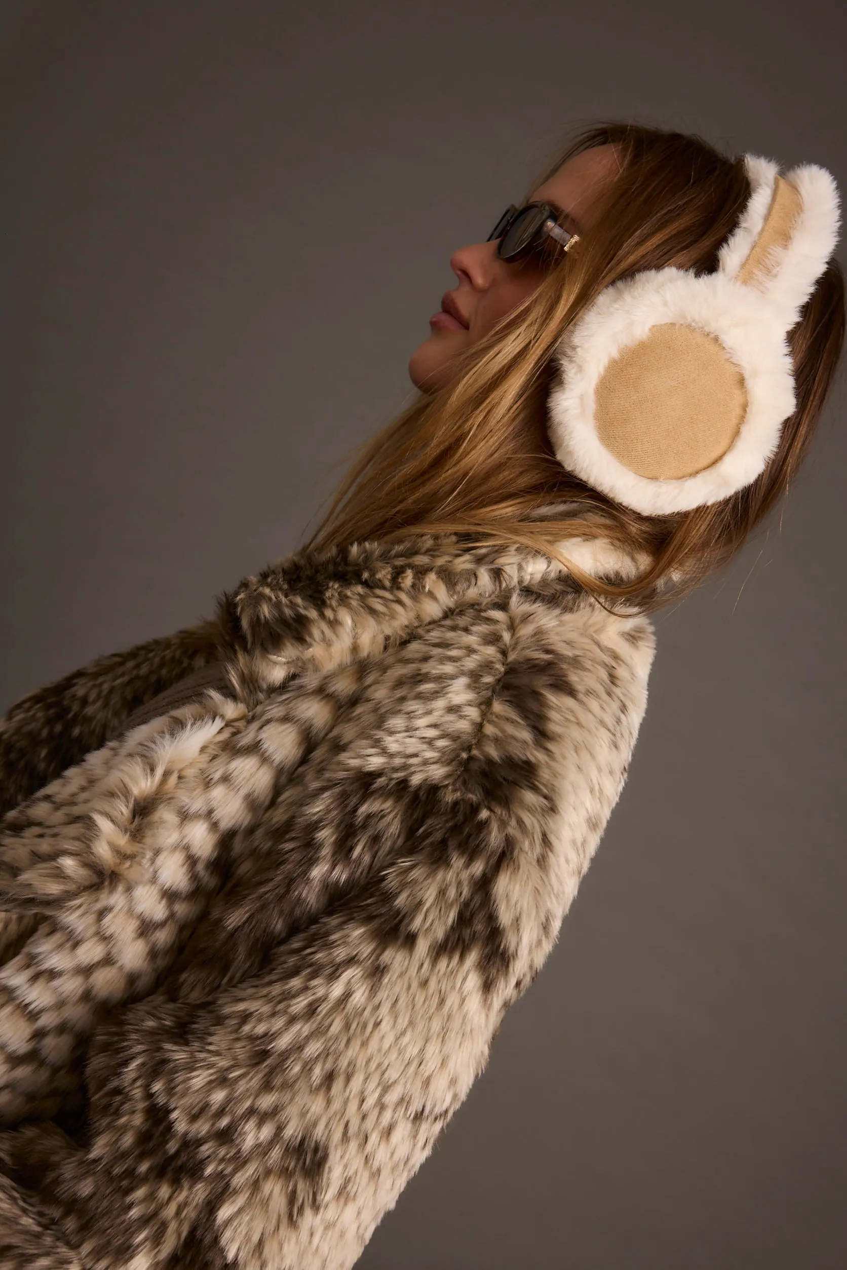 Crystal Ivory Faux Fur Ear Muffs sold by 12th Tribe product image thumbnail 4