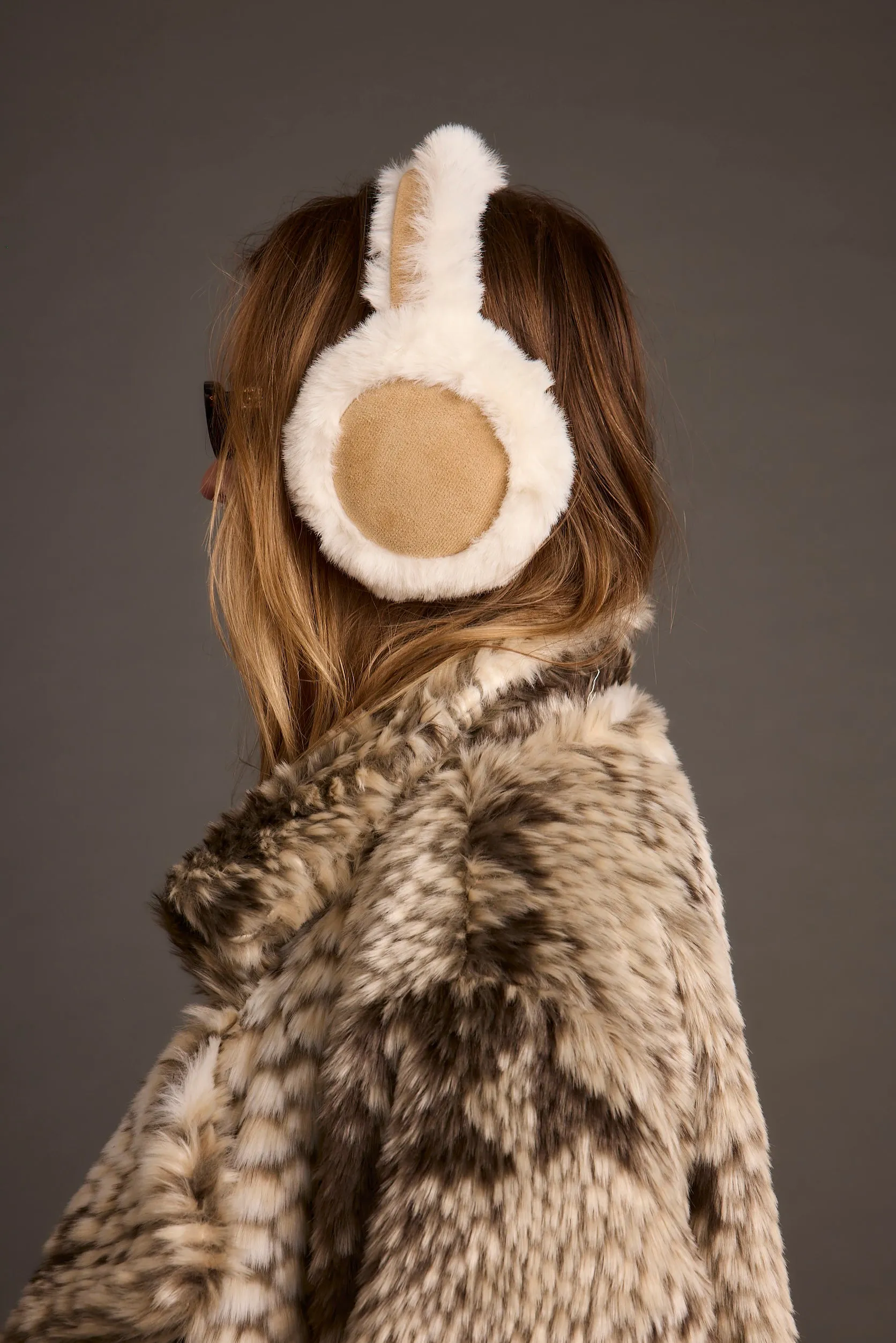 Crystal Ivory Faux Fur Ear Muffs sold by 12th Tribe product image thumbnail 3