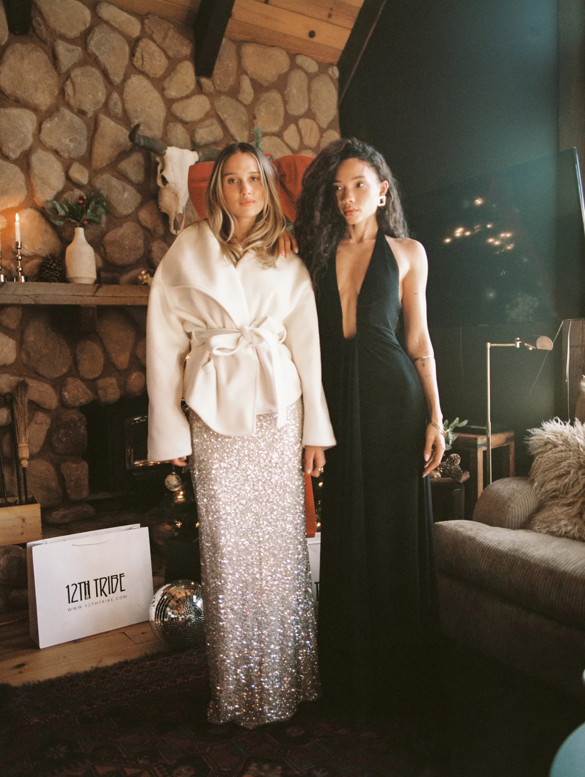 Champagne Nights Maxi Skirt sold by 12th Tribe