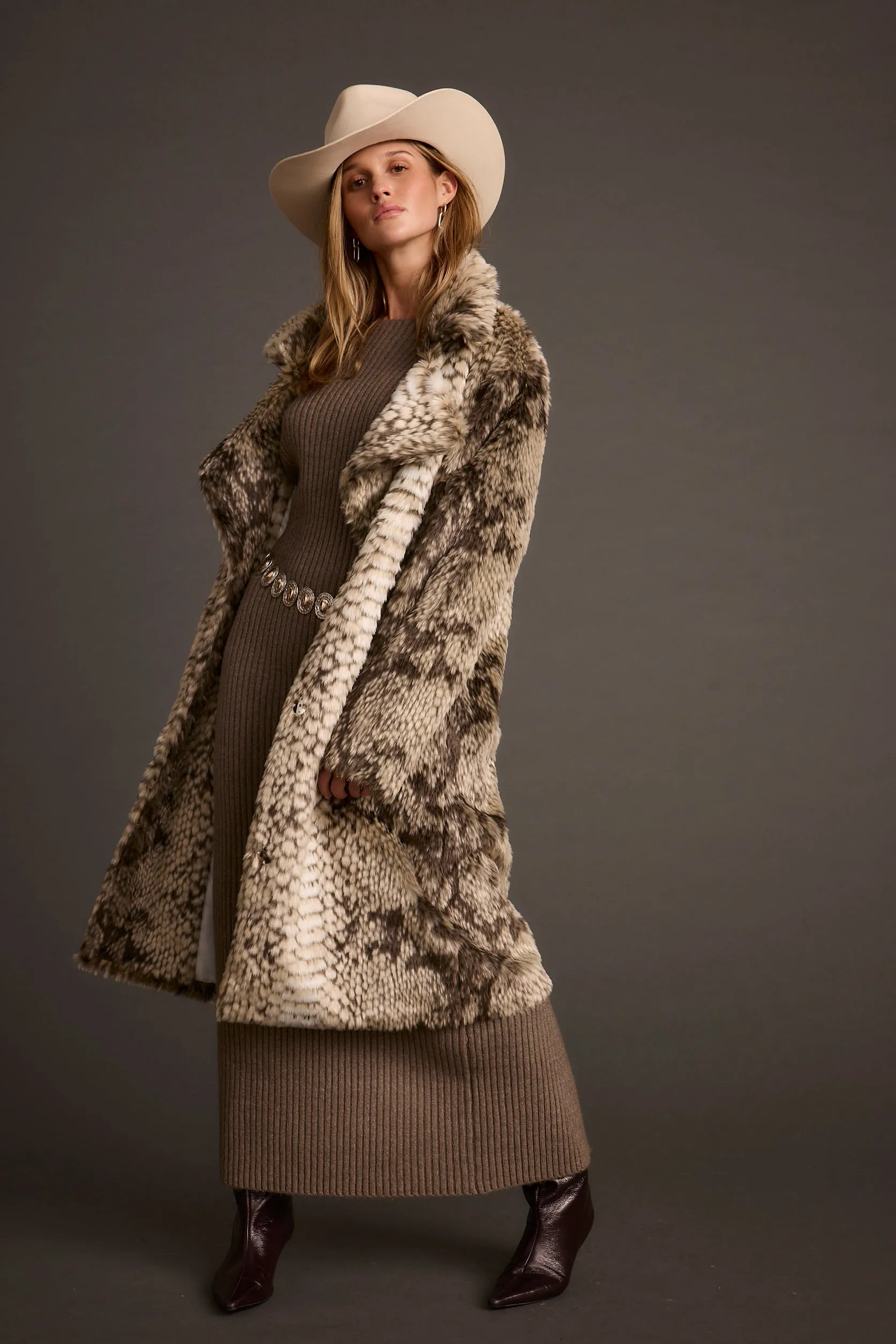 Amaya Grey Sweater Maxi Dress sold by 12th Tribe product image thumbnail 5