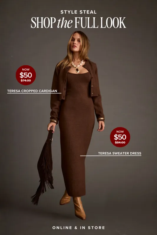 Shop The Look: Style Steal - Sweater Weather Luxe sold by 12th Tribe