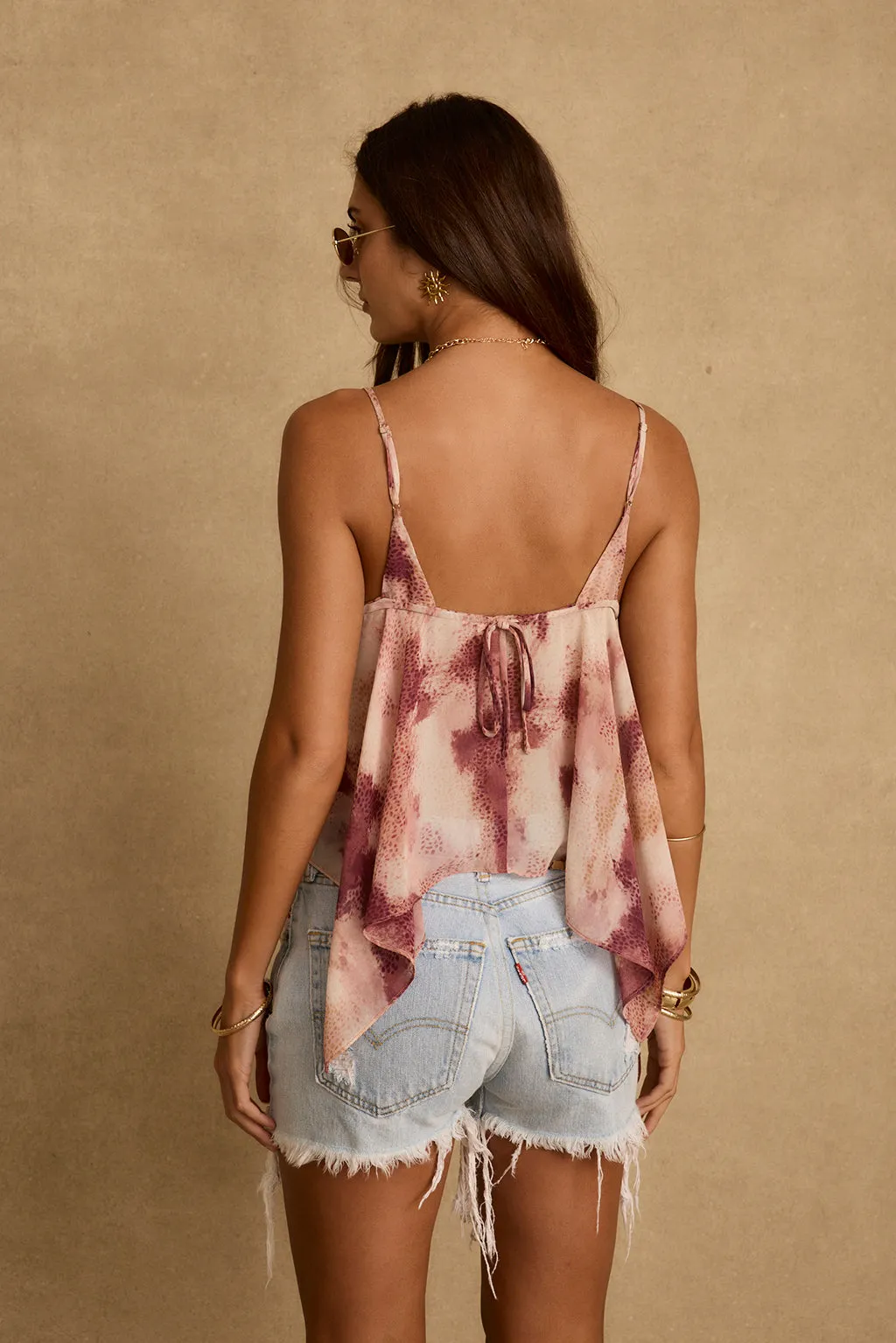 Wanderlust Mulberry Tank sold by 12th Tribe product image thumbnail 3