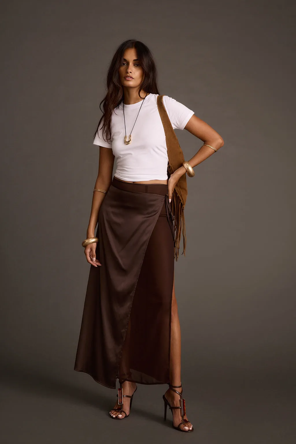 Essential White Fitted Tee sold by 12th Tribe product image thumbnail 5