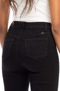 Classic 28" High-Rise Butter Ankle Skinny In Wynter Black sold by 1822 Denim