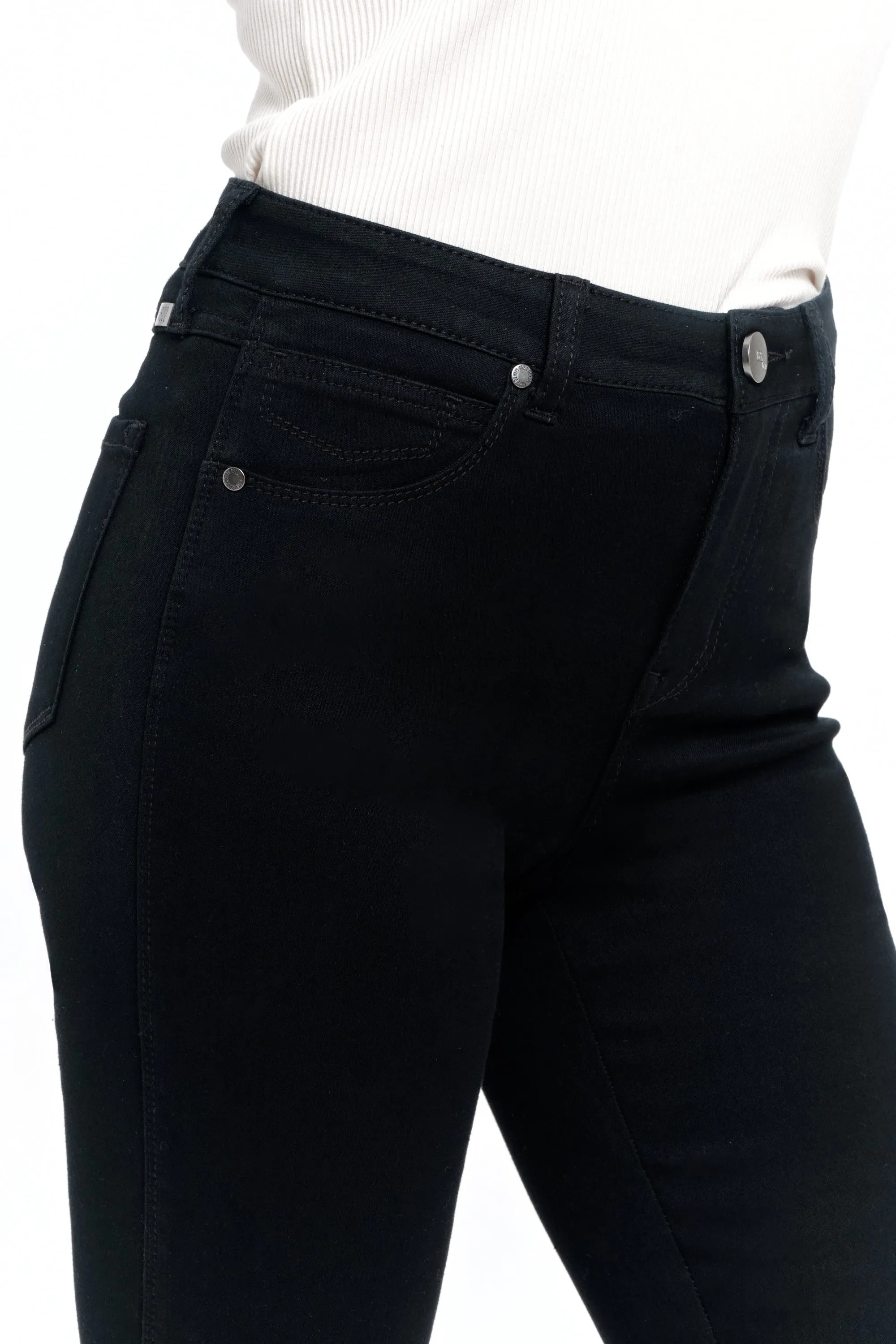 Gia Butter Ankle Skinny in Black sold by 1822 Denim product image thumbnail 4