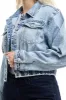Crop Denim Jacket sold by 1822 Denim