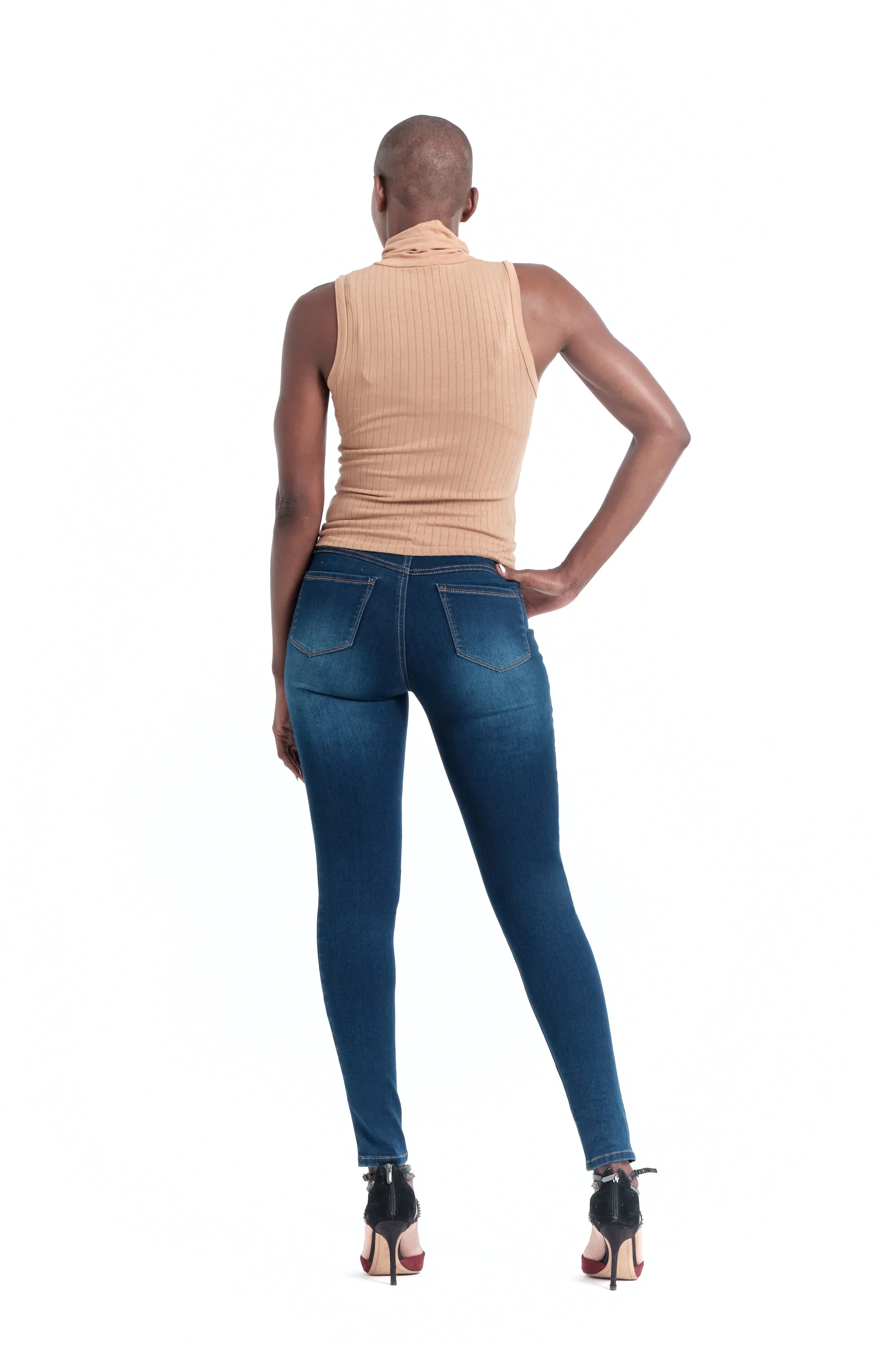 Ava Extra Long Butter Skinny in Lennox sold by 1822 Denim product image thumbnail 3