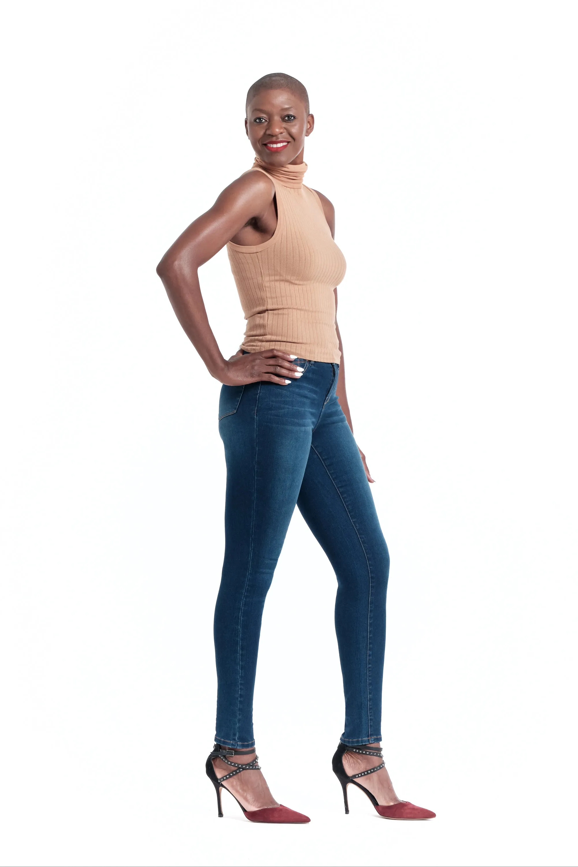 Ava Extra Long Butter Skinny in Lennox sold by 1822 Denim product image thumbnail 2