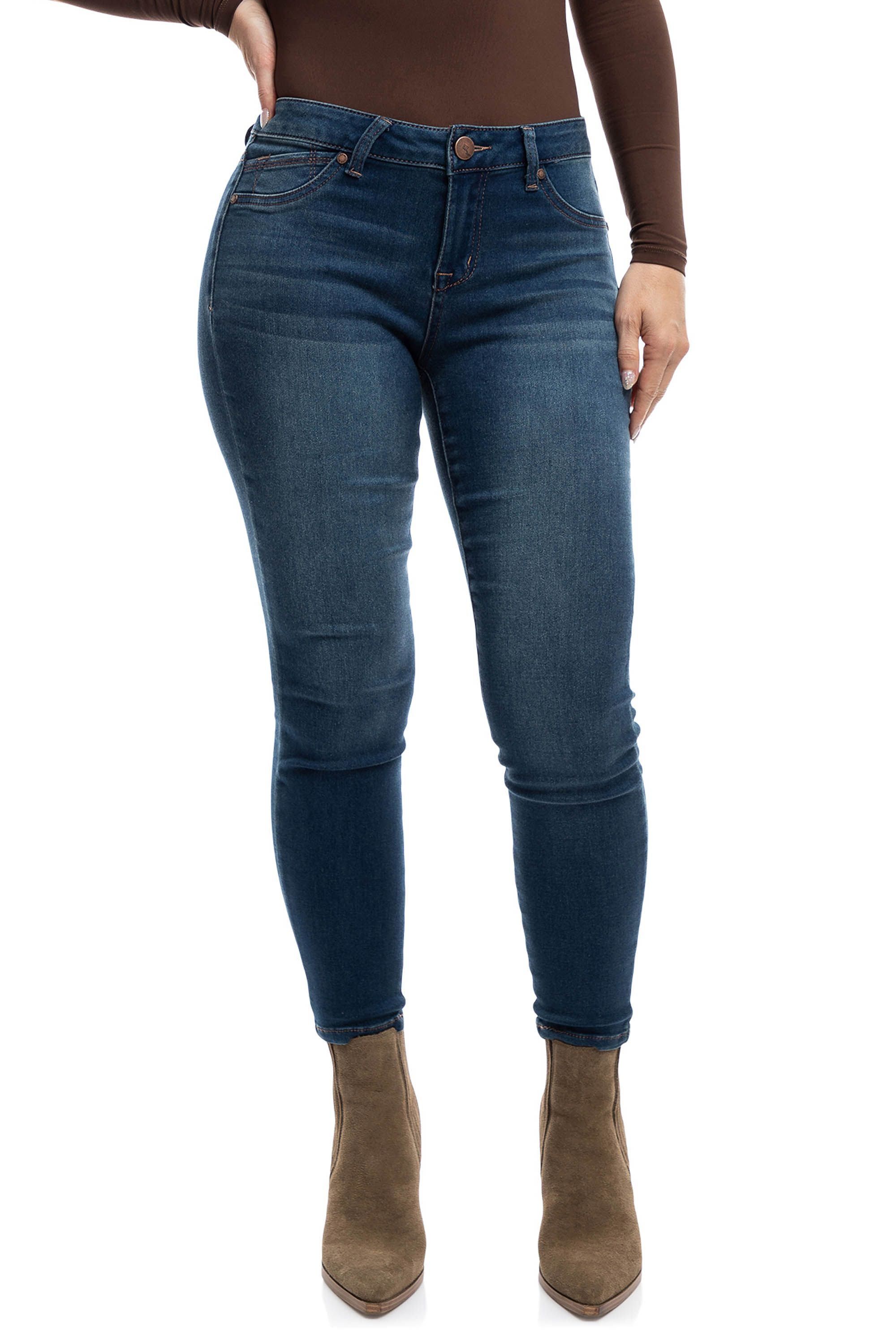 Petite Butter Skinny In Wynter Ziggy sold by 1822 Denim product image thumbnail 4