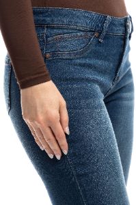 Petite Butter Skinny In Wynter Ziggy sold by 1822 Denim