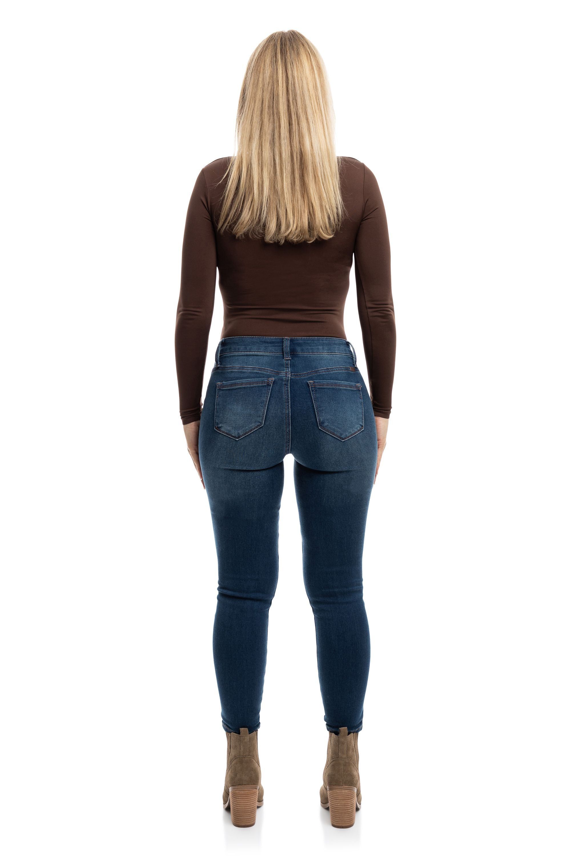 Petite Butter Skinny In Wynter Ziggy sold by 1822 Denim product image thumbnail 6