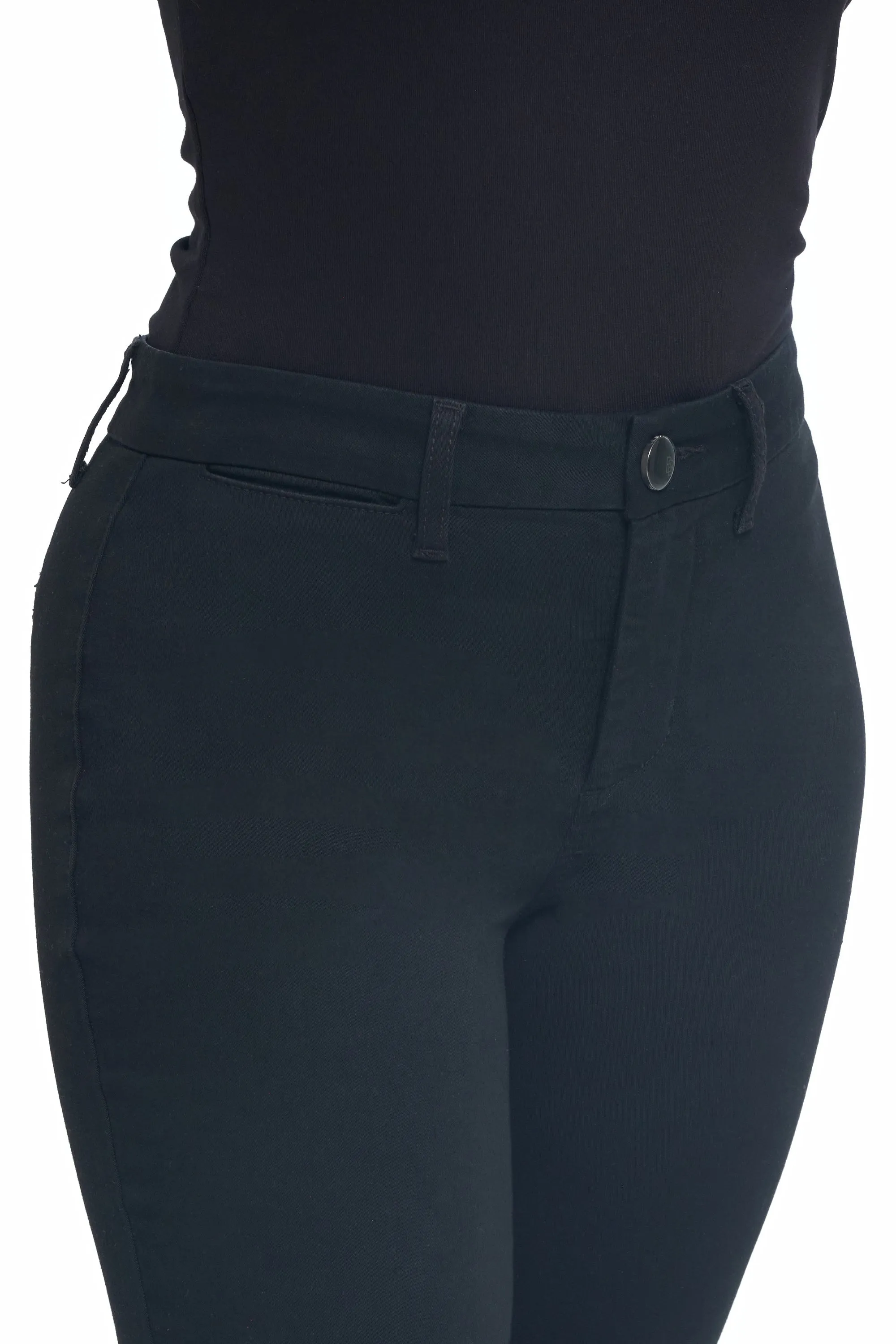 Petite Better Butter Trouser Slim Boot in Black sold by 1822 Denim product image thumbnail 4