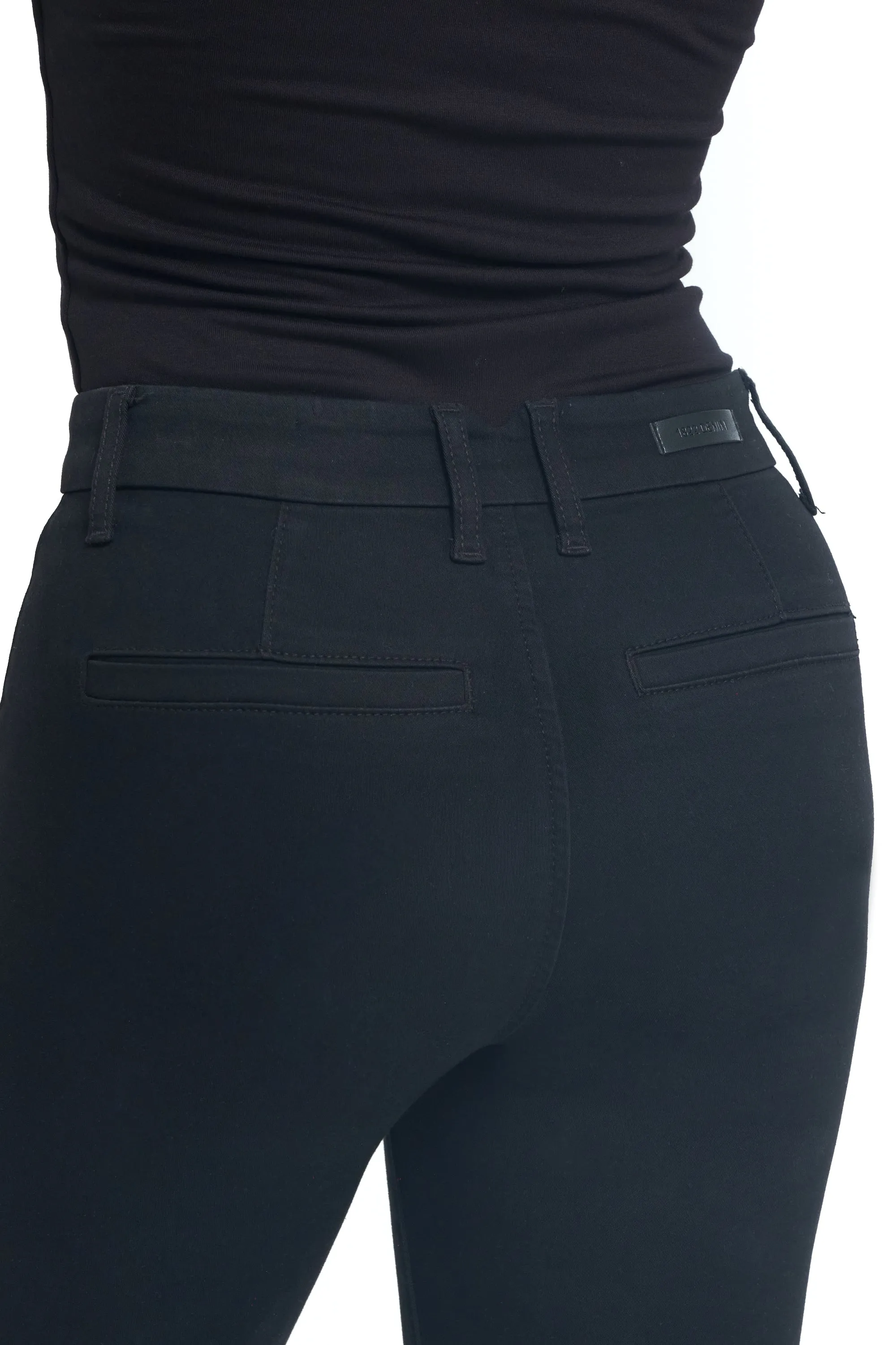 Petite Better Butter Trouser Slim Boot in Black sold by 1822 Denim product image thumbnail 5
