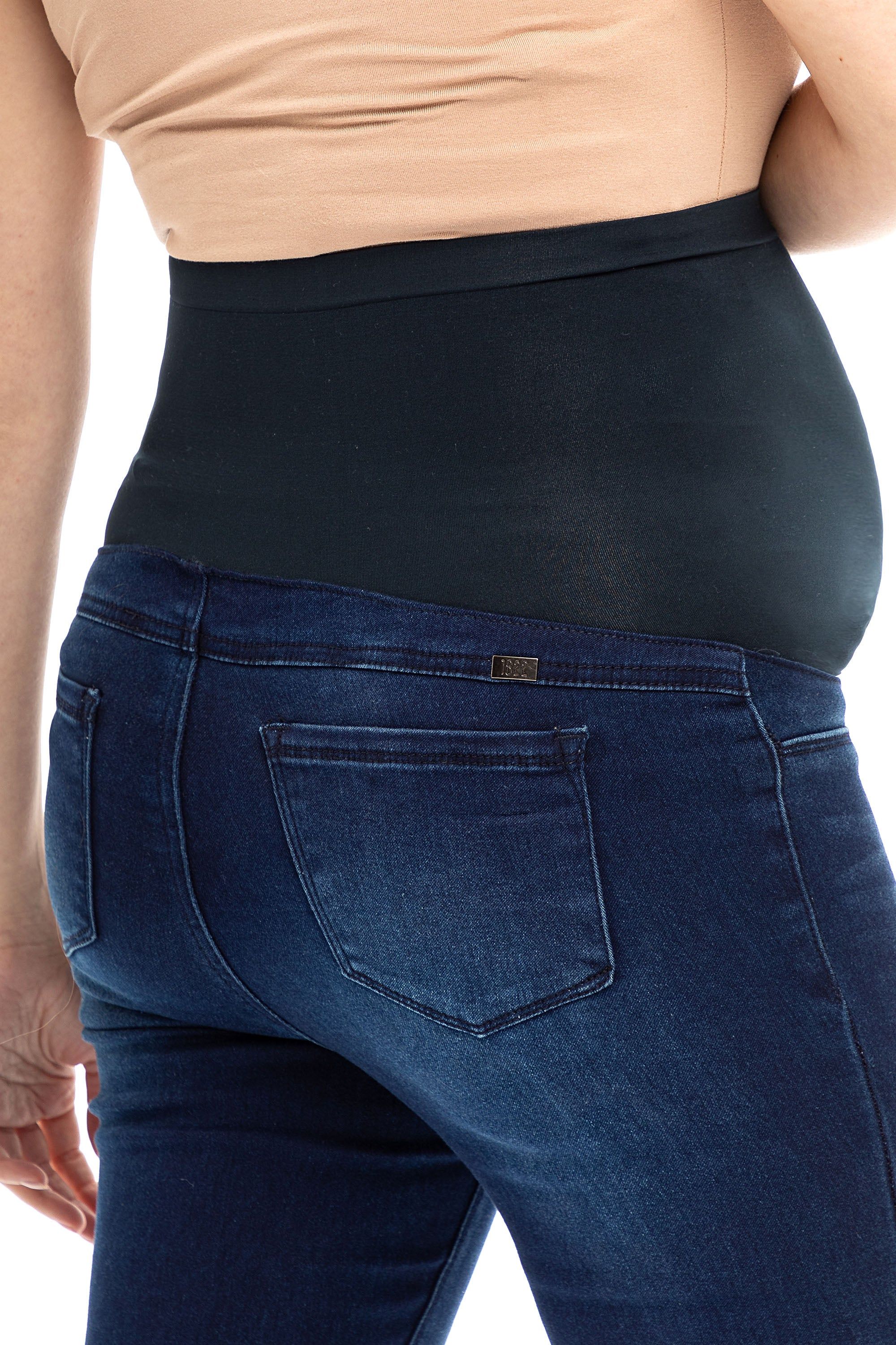 Maternity 28" Butter Ankle Skinny With Bellyband In Marco sold by 1822 Denim product image thumbnail 5