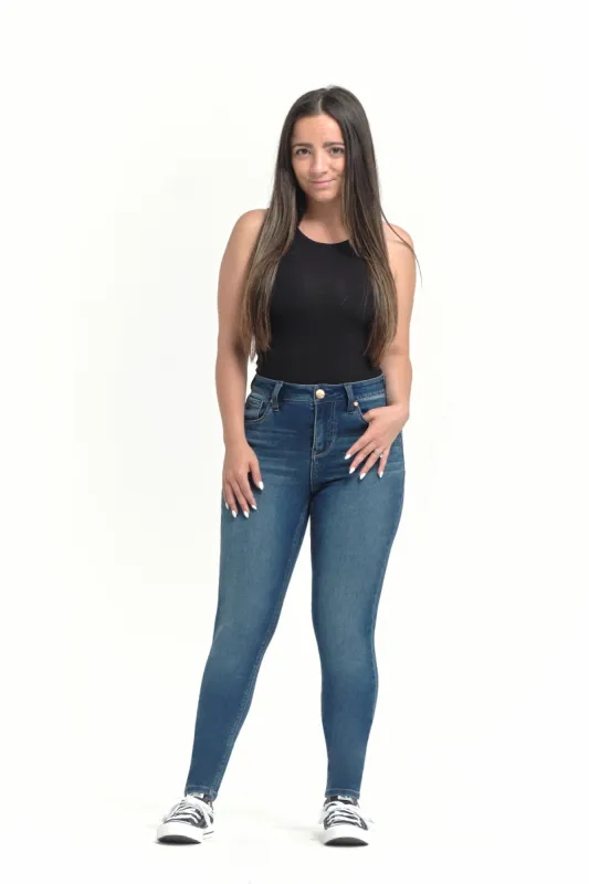 Gia Butter Ankle Skinny in Mabel sold by 1822 Denim