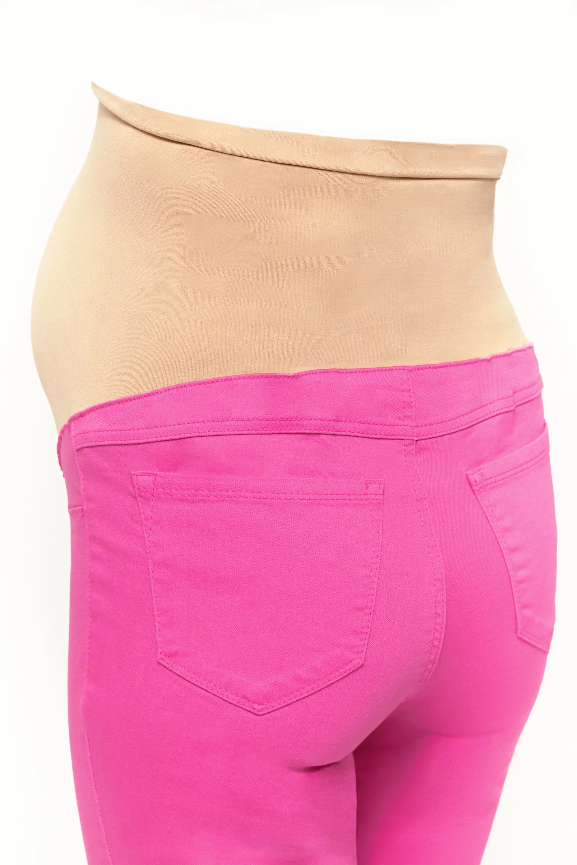 Maternity 28" Ankle Skinny w/ Bellyband in Pink Fade sold by 1822 Denim product image thumbnail 5