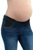 Maternity Butter Ankle Skinny w/ Side Panel in Lennox sold by 1822 Denim