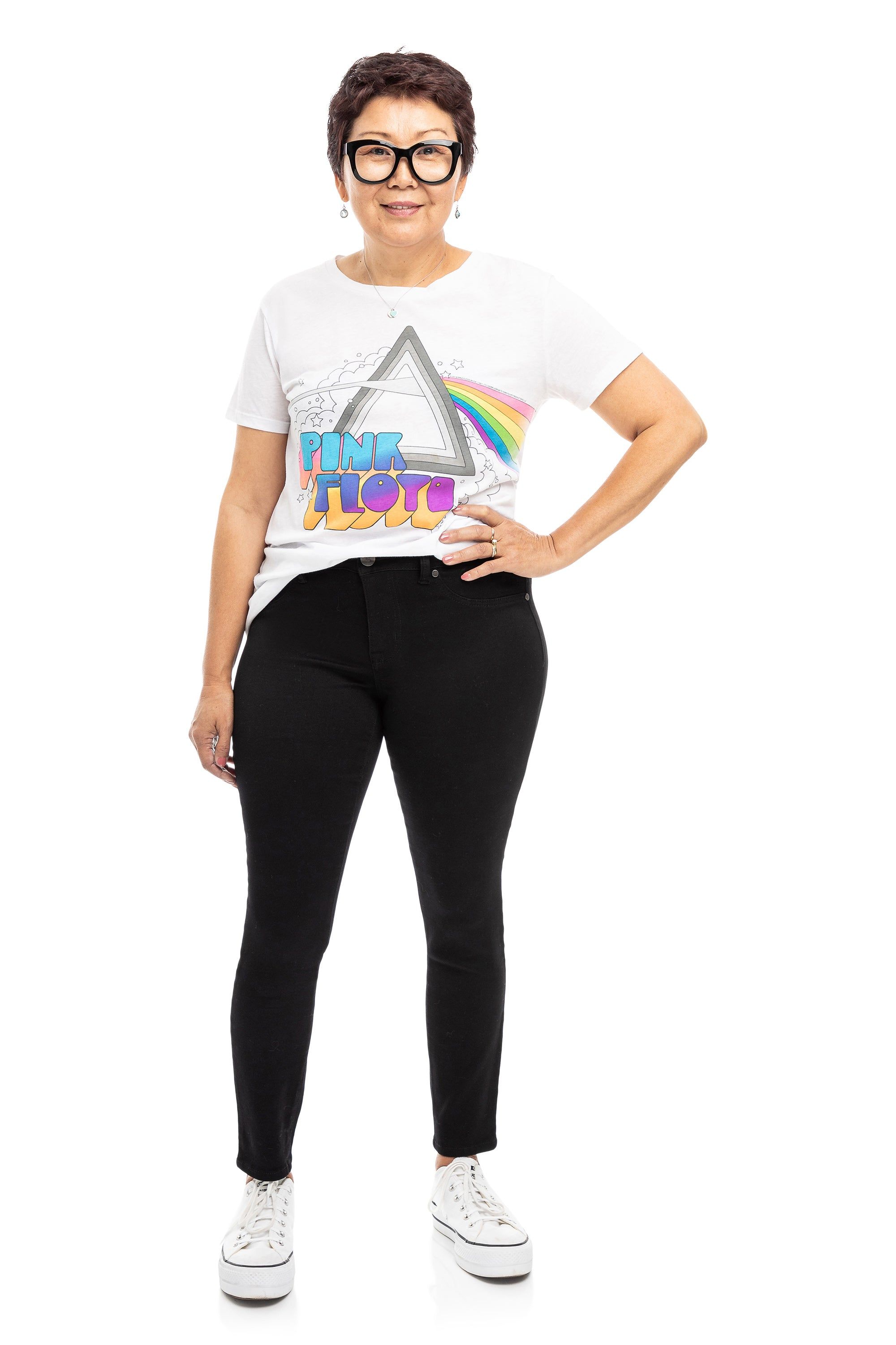 Curvy Butter Ankle Skinny in Black sold by 1822 Denim