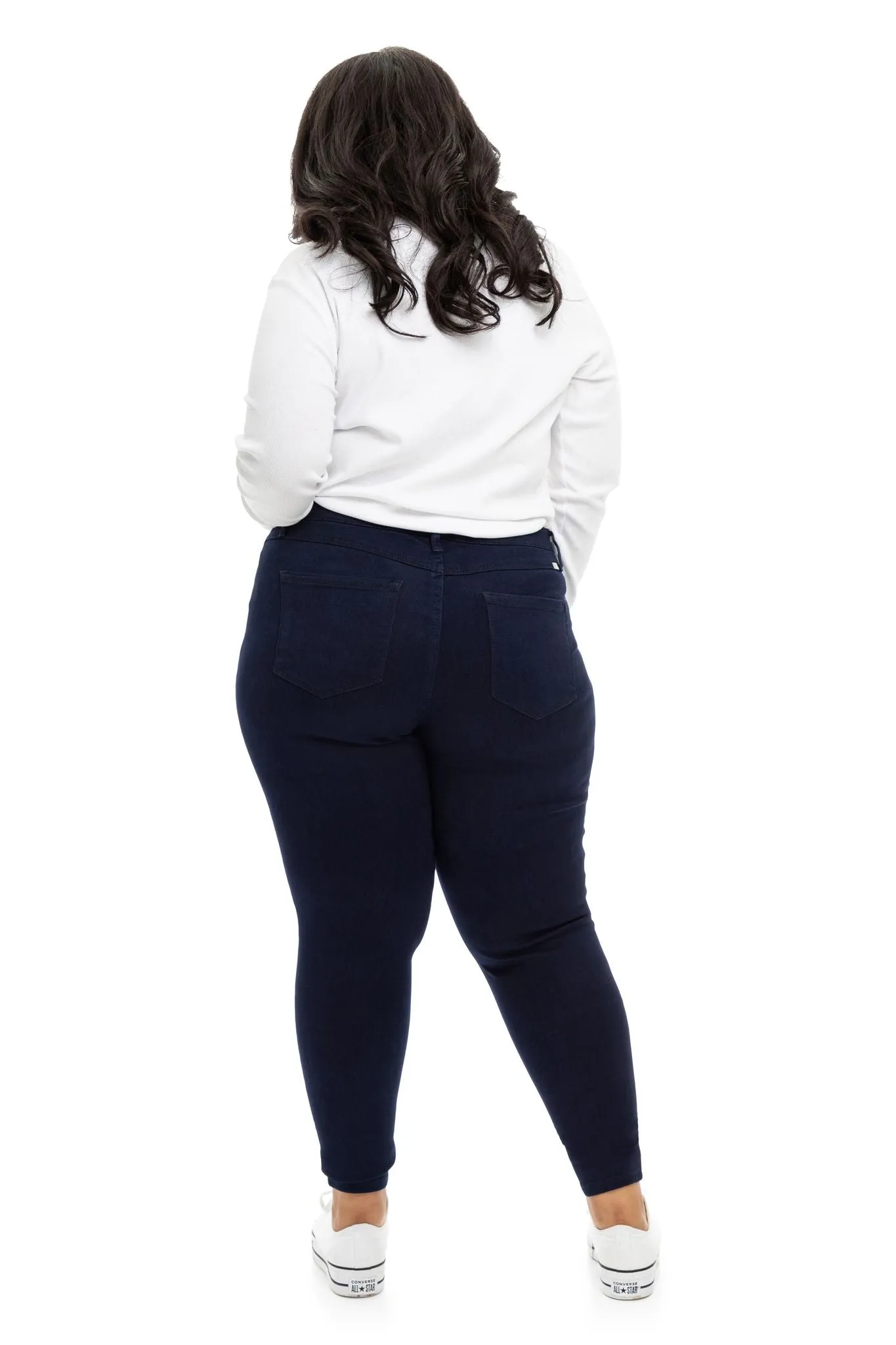 Plus Butter Ankle Skinny in Rinse sold by 1822 Denim product image thumbnail 3