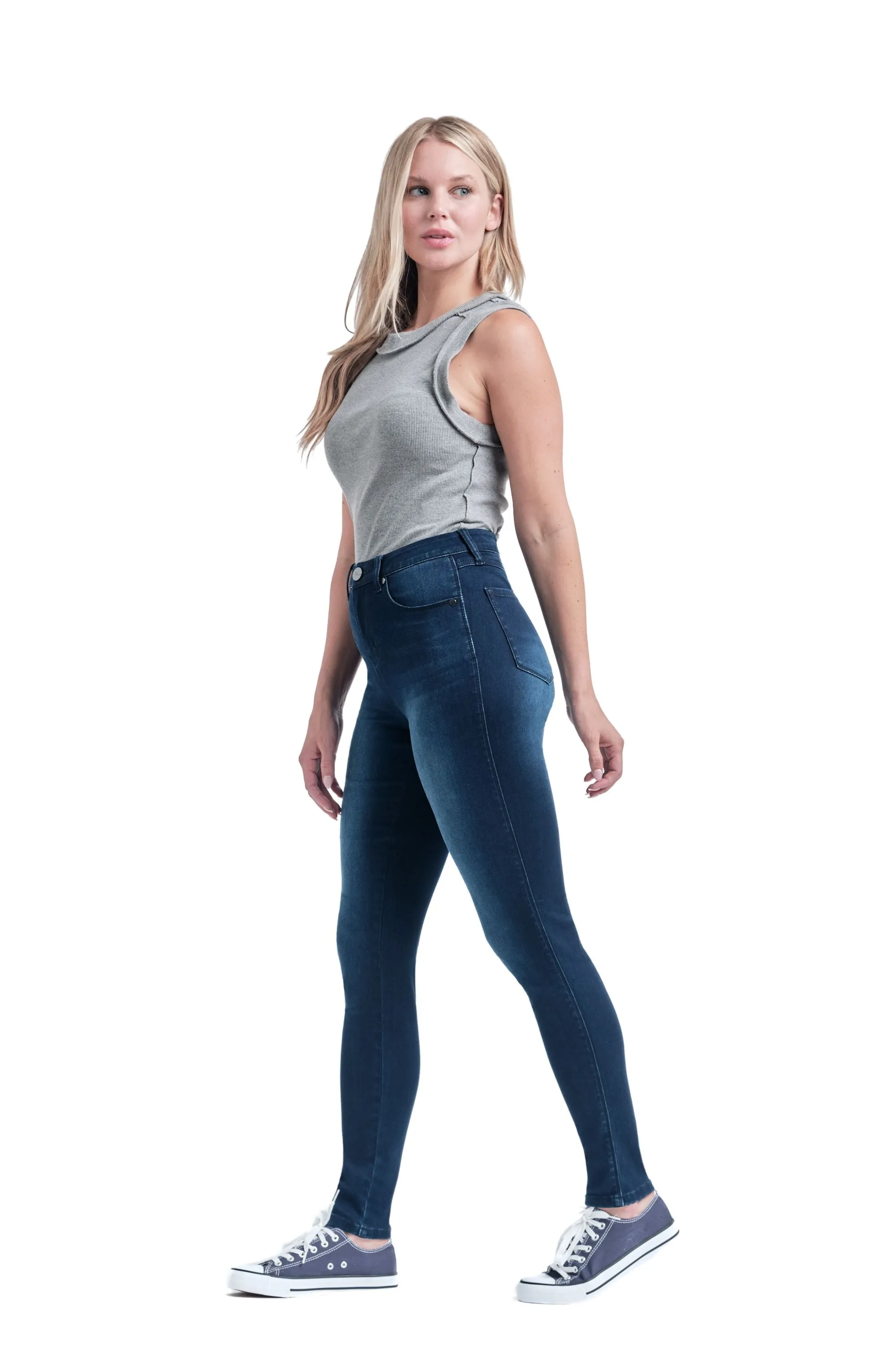 Ava Butter Skinny in Raquel sold by 1822 Denim product image thumbnail 2