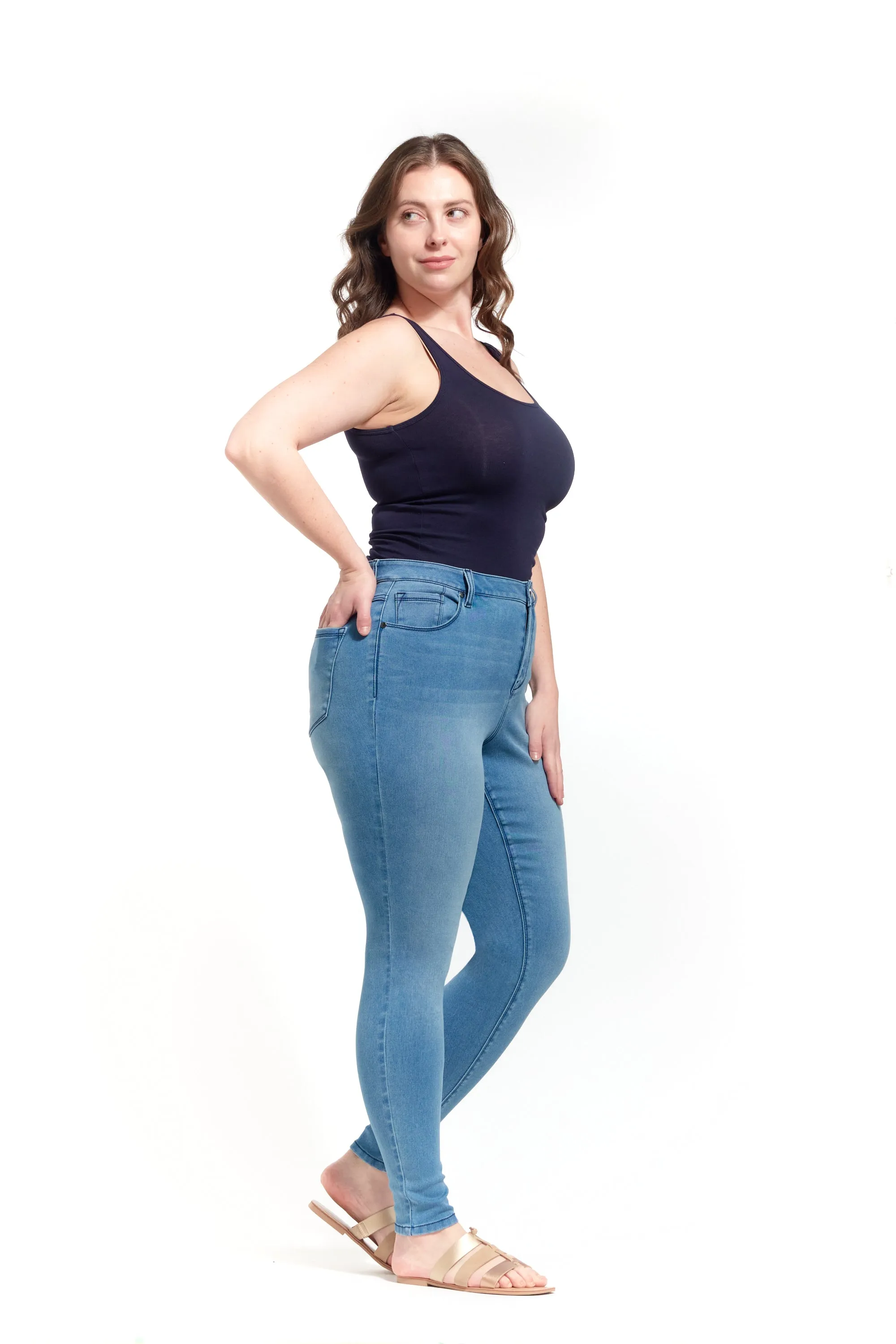 Plus Ava Butter Skinny in Tori sold by 1822 Denim product image thumbnail 3