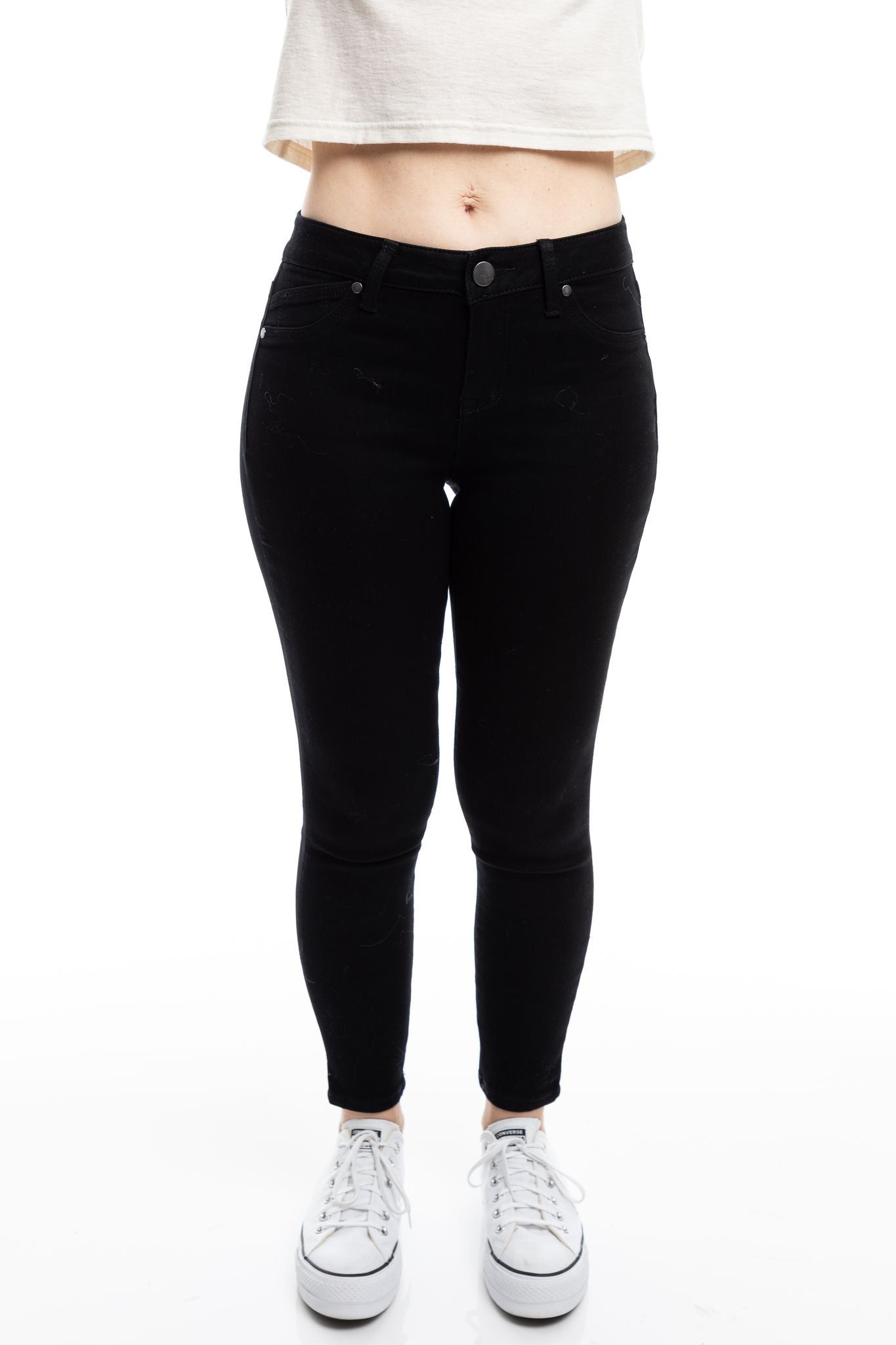 Petite Butter Skinny In Wynter Black sold by 1822 Denim product image thumbnail 2