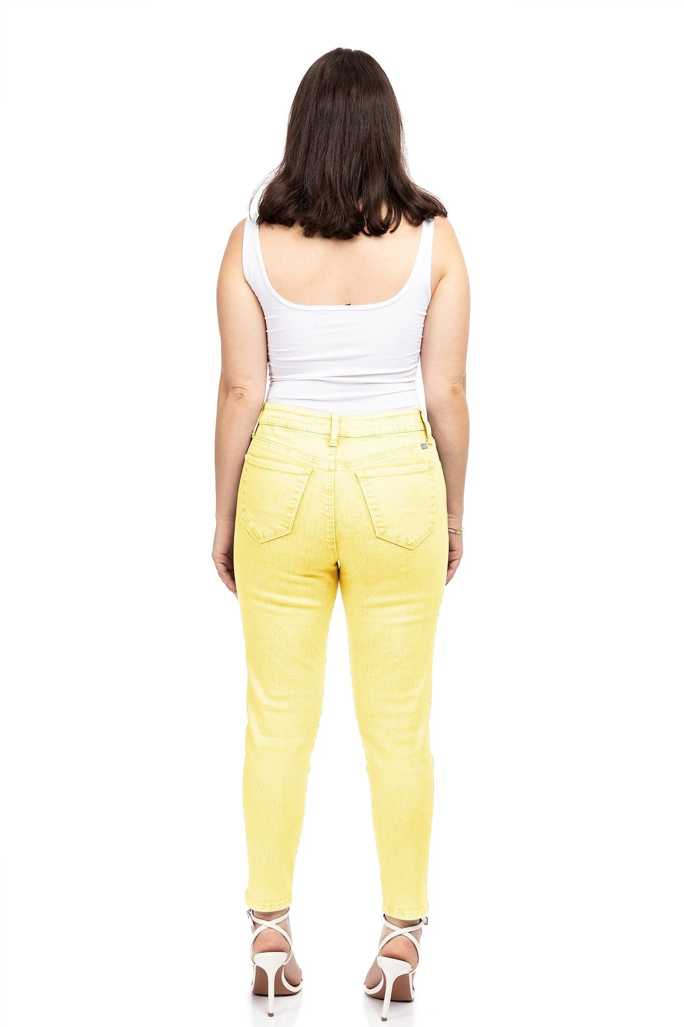 Petite 26" High-Rise Color Denim Ankle Skinny In Jillian sold by 1822 Denim product image thumbnail 5