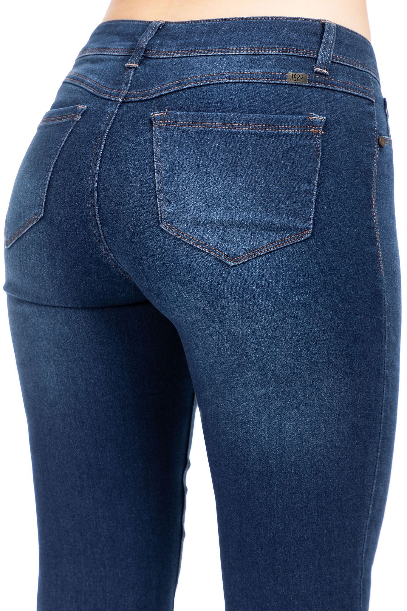 Butter Low-Rise Skinny In Wynter Ziggy sold by 1822 Denim product image thumbnail 9