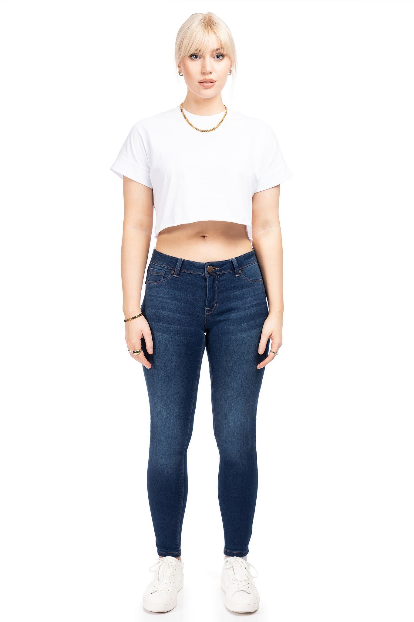 Butter Low-Rise Skinny In Wynter Ziggy sold by 1822 Denim