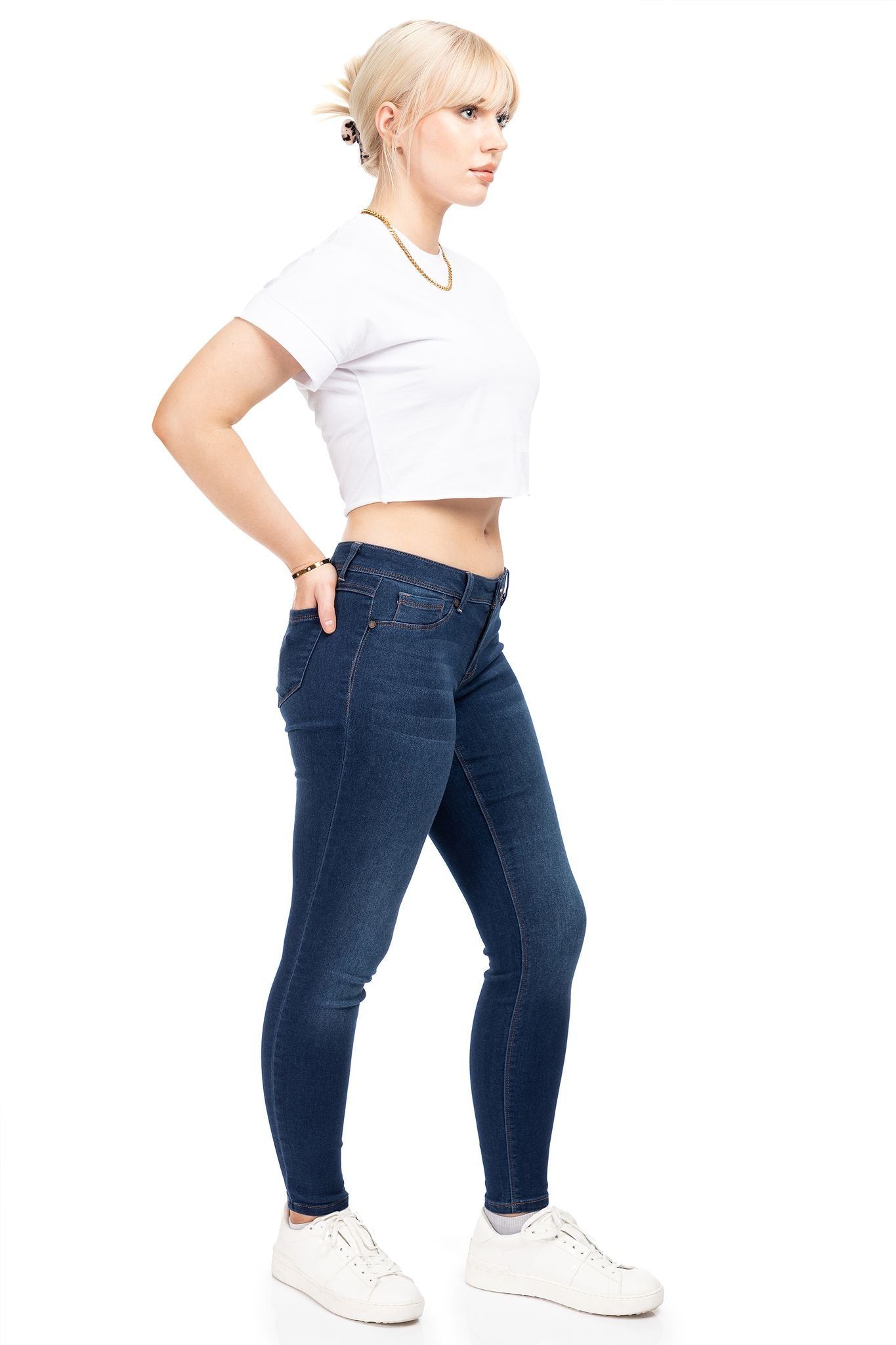 Butter Low-Rise Skinny In Wynter Ziggy sold by 1822 Denim product image thumbnail 3