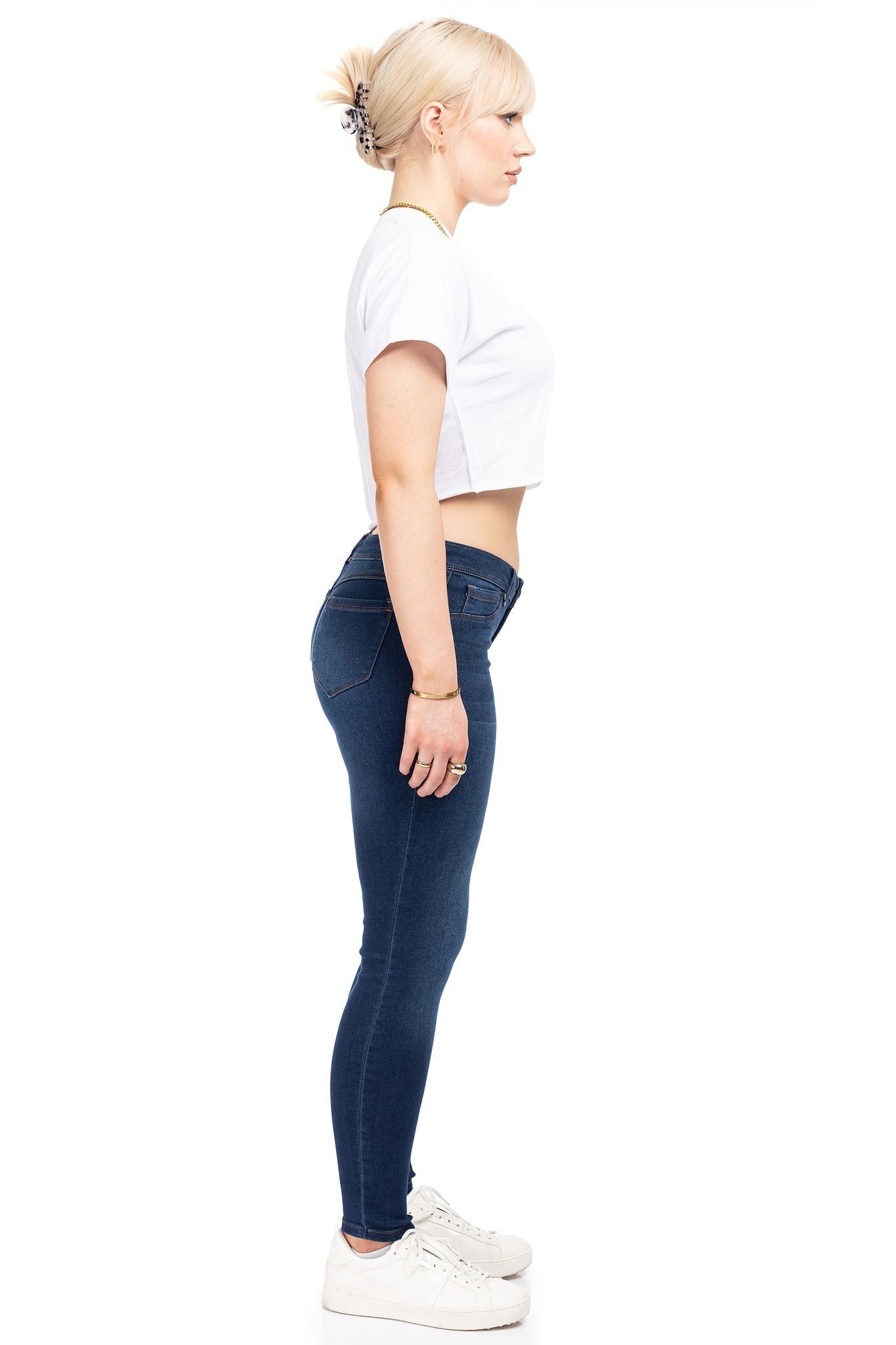 Butter Low-Rise Skinny In Wynter Ziggy sold by 1822 Denim product image thumbnail 7
