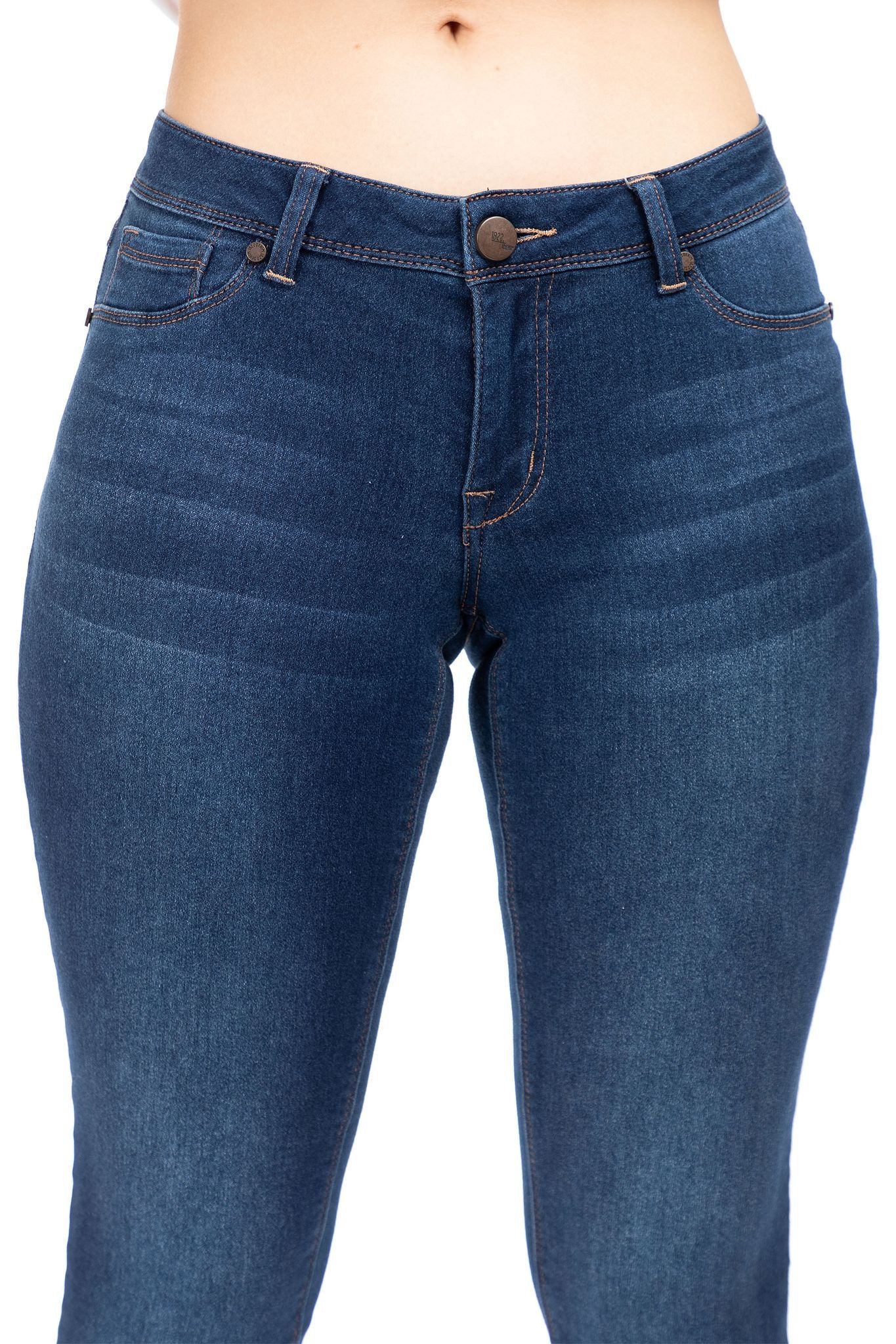 Butter Low-Rise Skinny In Wynter Ziggy sold by 1822 Denim product image thumbnail 2