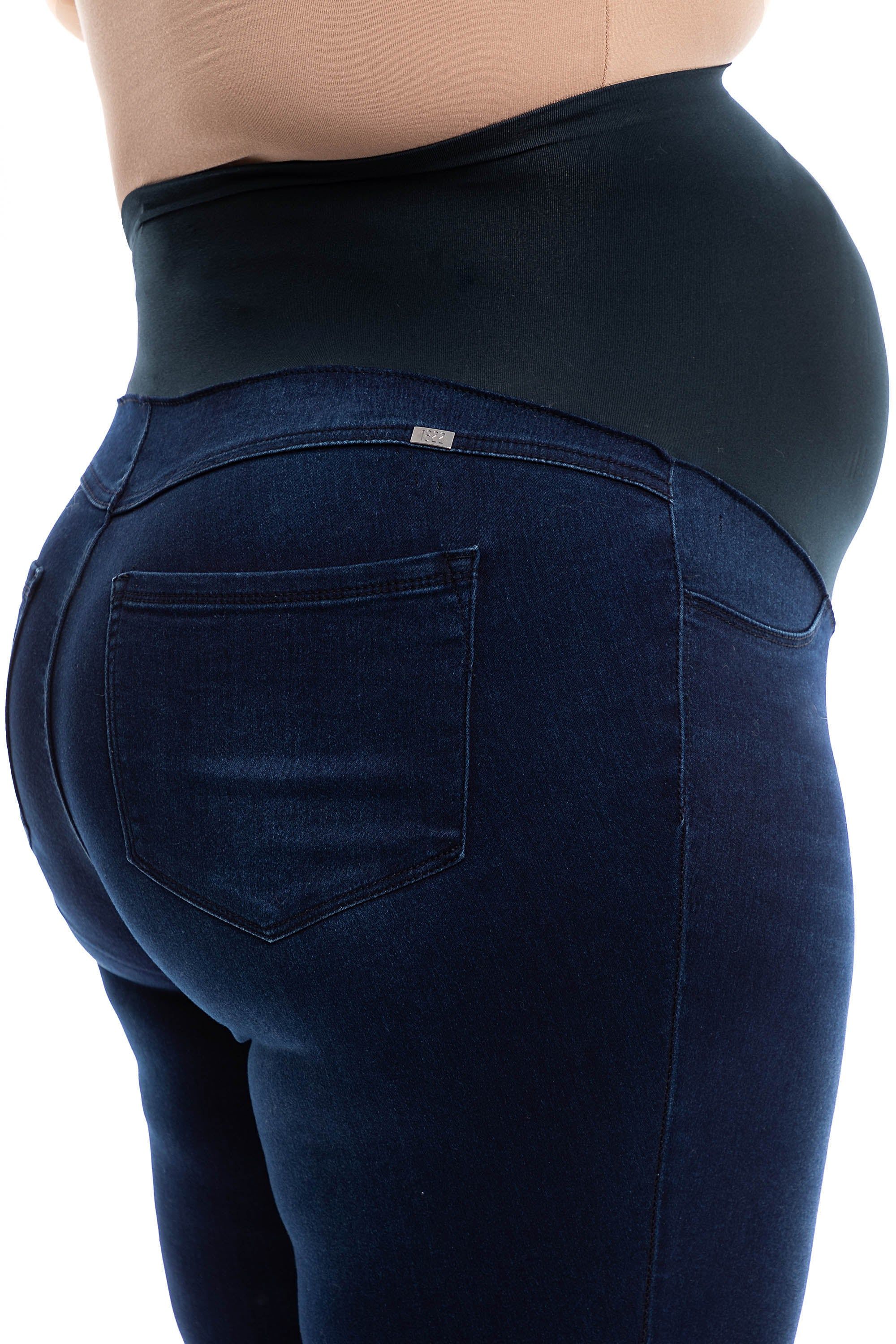 Maternity Plus 28" Butter Ankle Skinny With Bellyband In Wynter Marco sold by 1822 Denim product image thumbnail 5