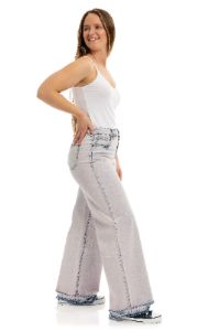 Indigo Denim Wide Leg in All That sold by 1822 Denim