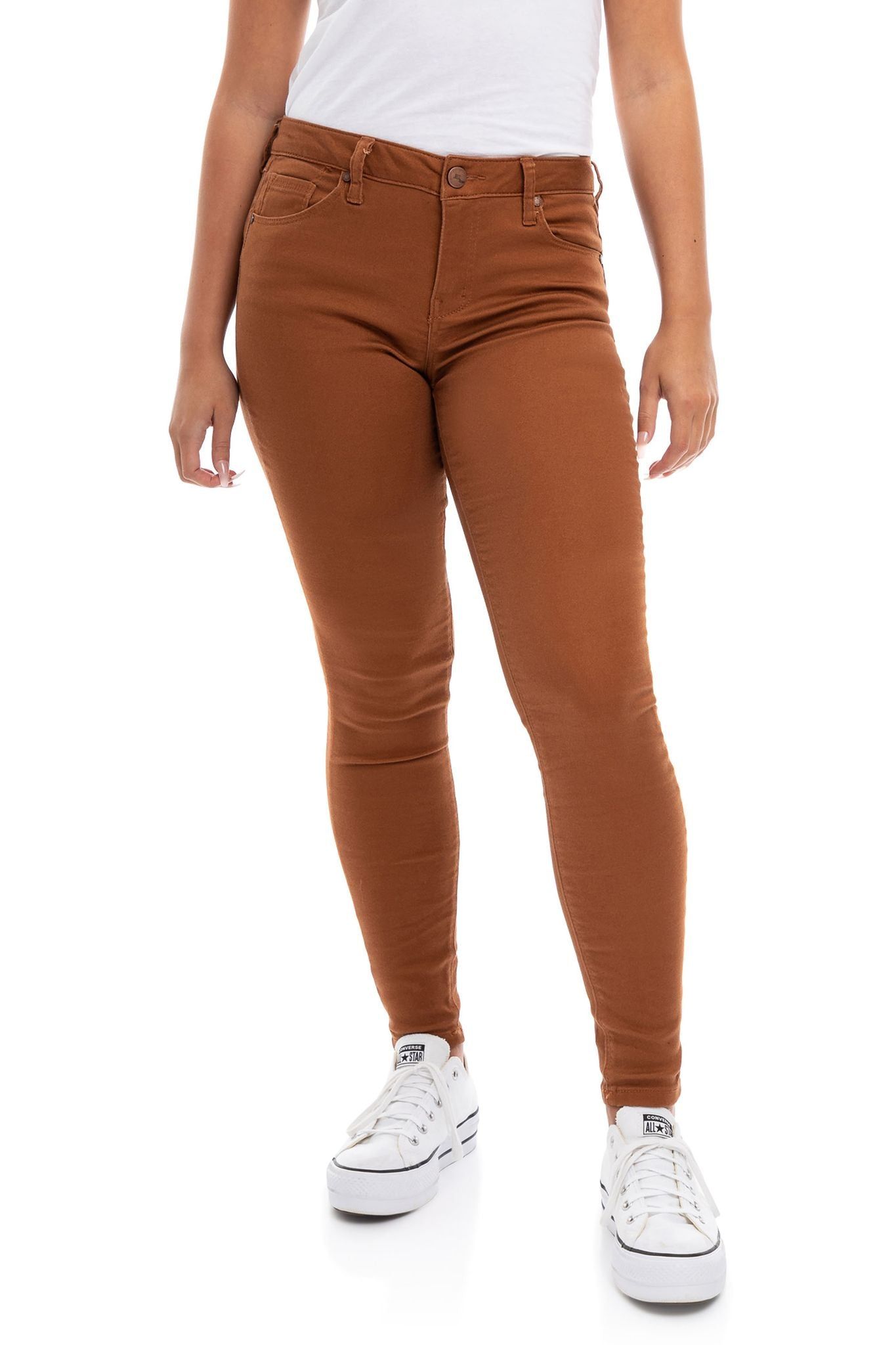 Classic 30" Mid-Rise Butter Skinny in Argan sold by 1822 Denim product image thumbnail 6