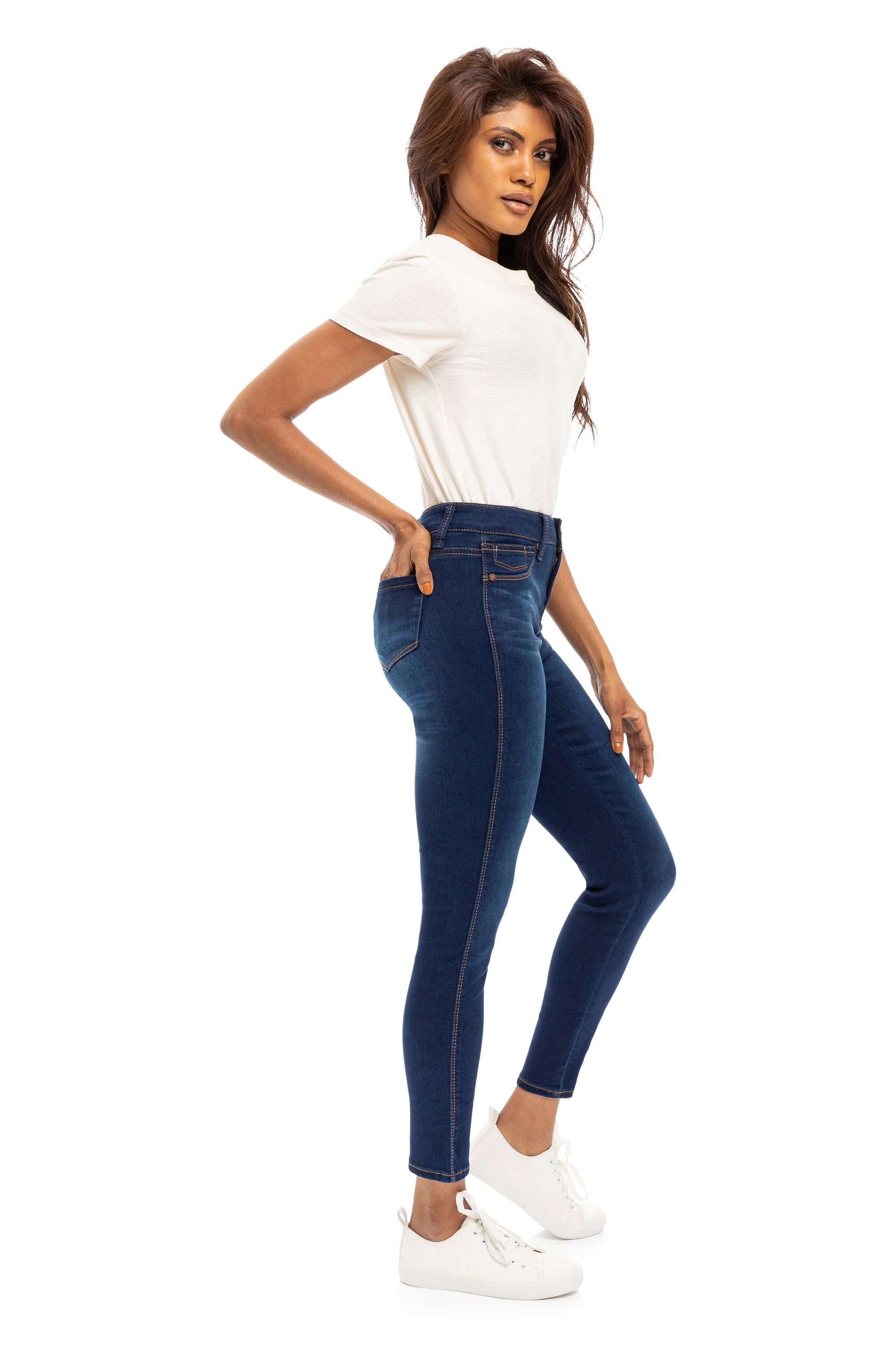 Butter Ankle Skinny In Wynter Lennox sold by 1822 Denim product image thumbnail 2