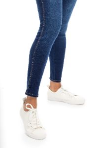 Butter Ankle Skinny In Wynter Lennox sold by 1822 Denim