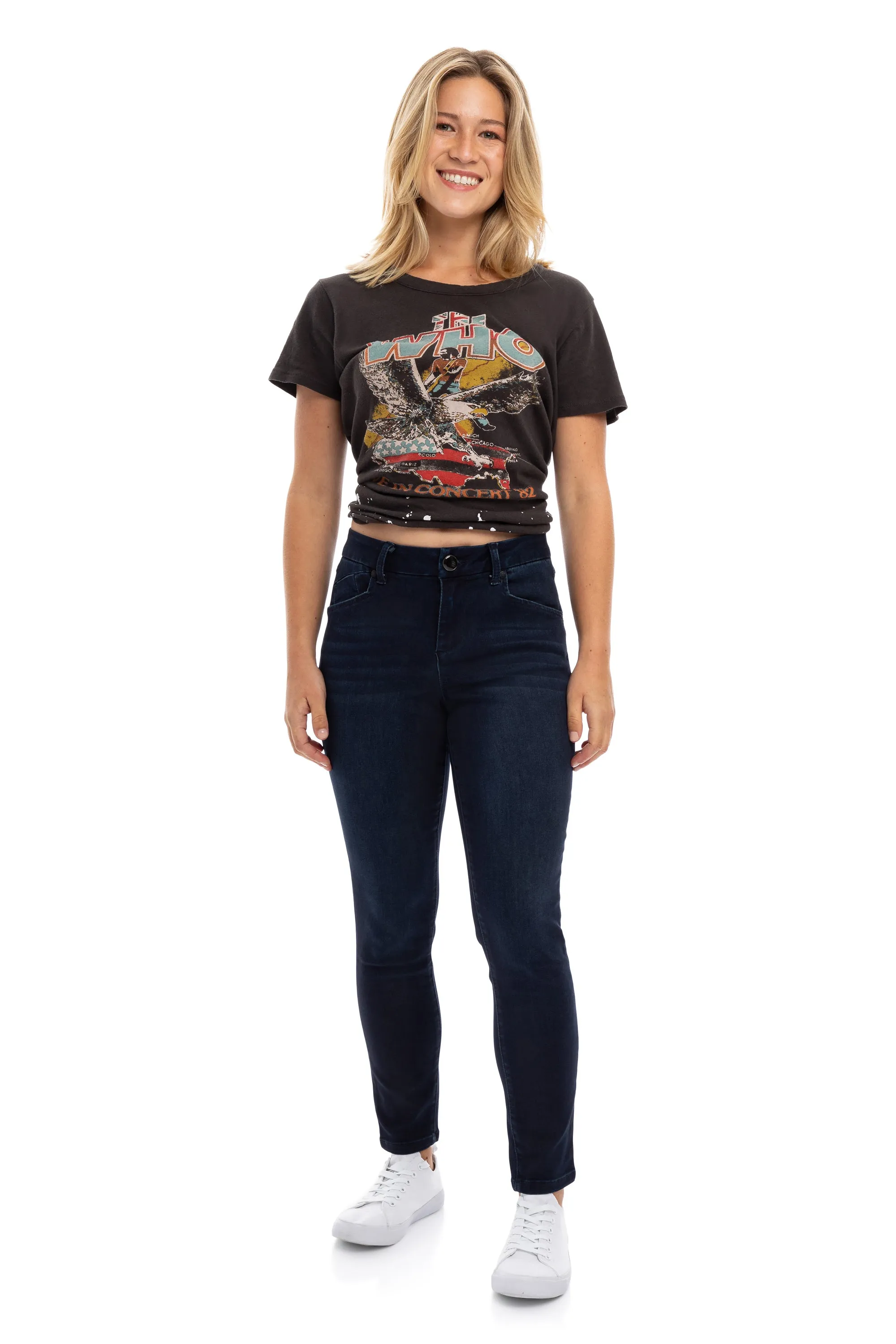 Petite Madison Better Butter Skinny in Yanique sold by 1822 Denim