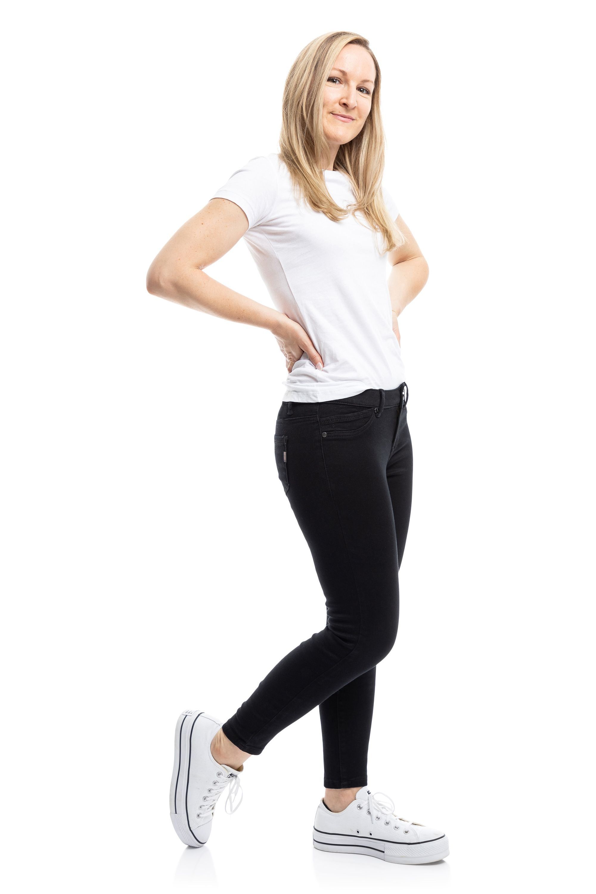 Petite Butter Skinny In Wynter Black sold by 1822 Denim product image thumbnail 3
