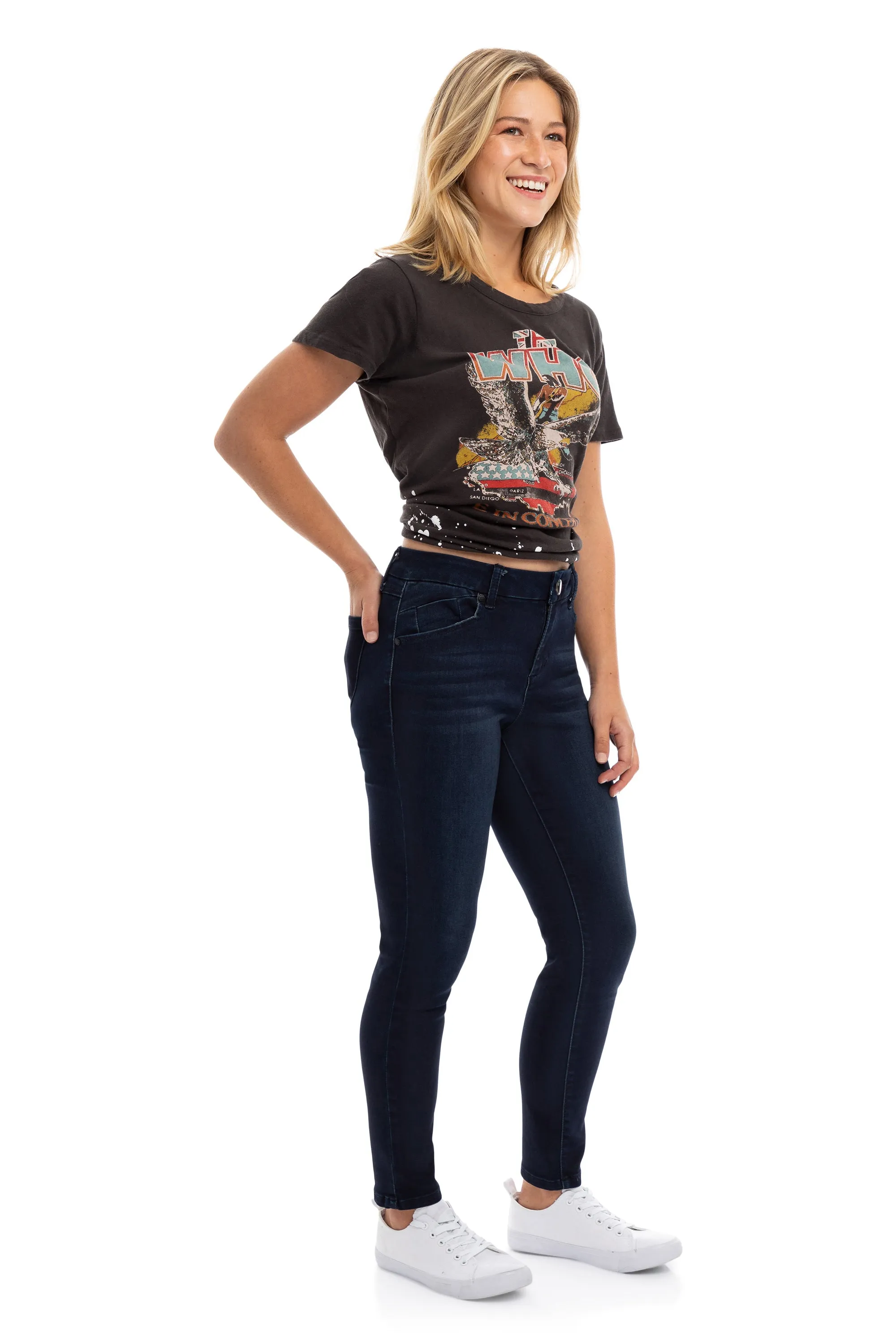 Petite Madison Better Butter Skinny in Yanique sold by 1822 Denim product image thumbnail 2