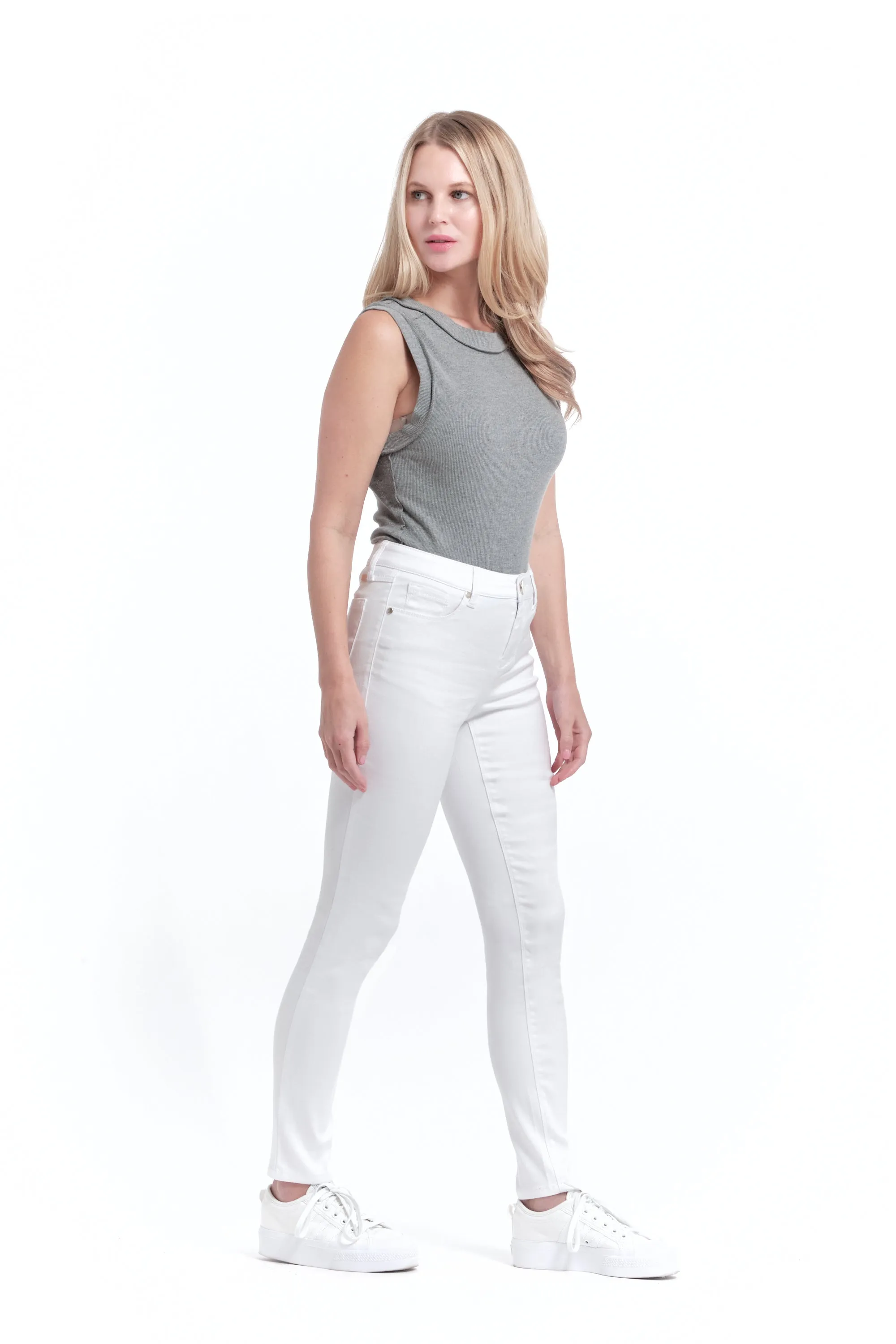 Ava Butter Skinny in White sold by 1822 Denim product image thumbnail 2