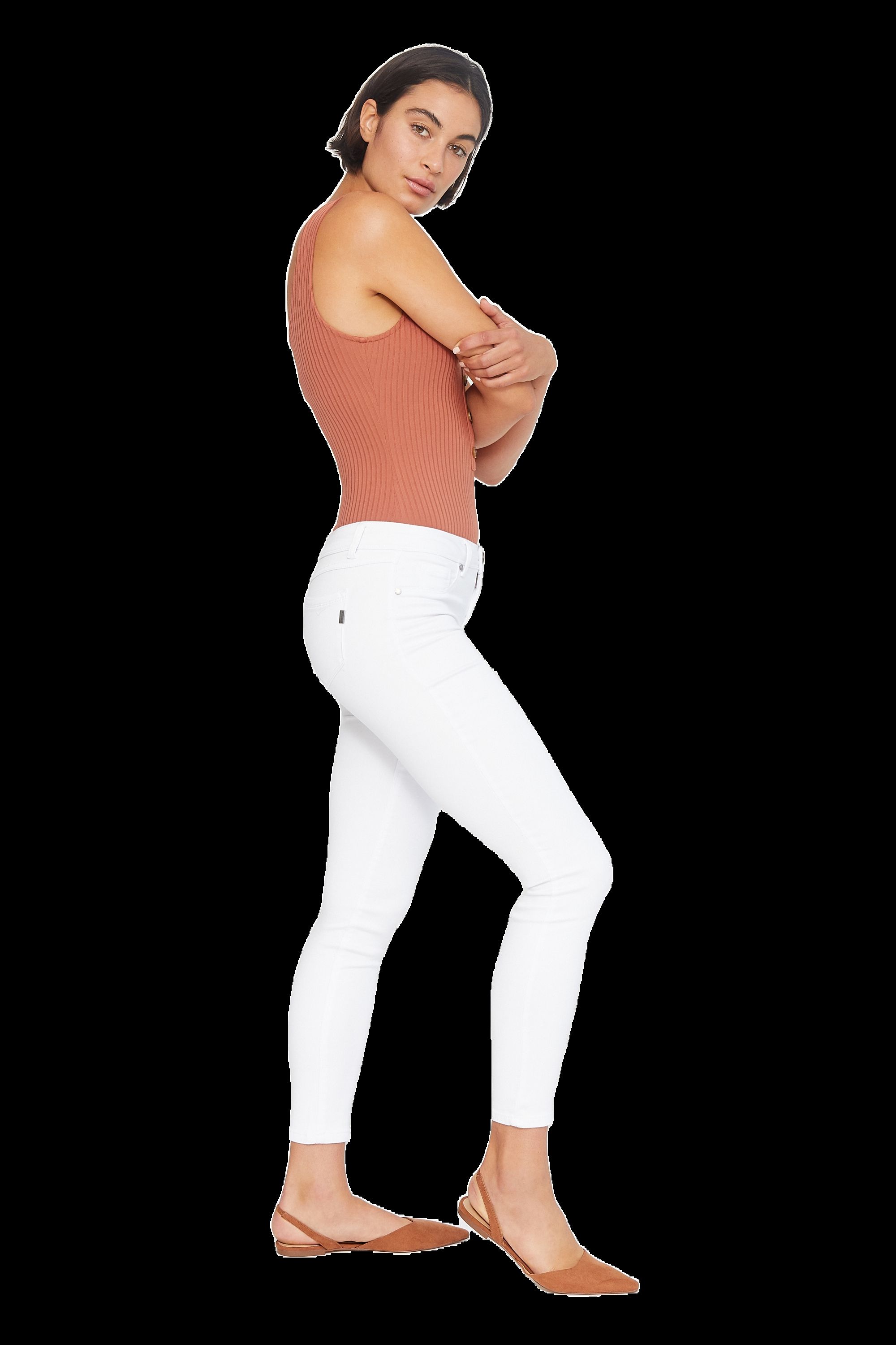 Classic 30" Mid-Rise Butter Skinny In Wynter White sold by 1822 Denim product image thumbnail 2