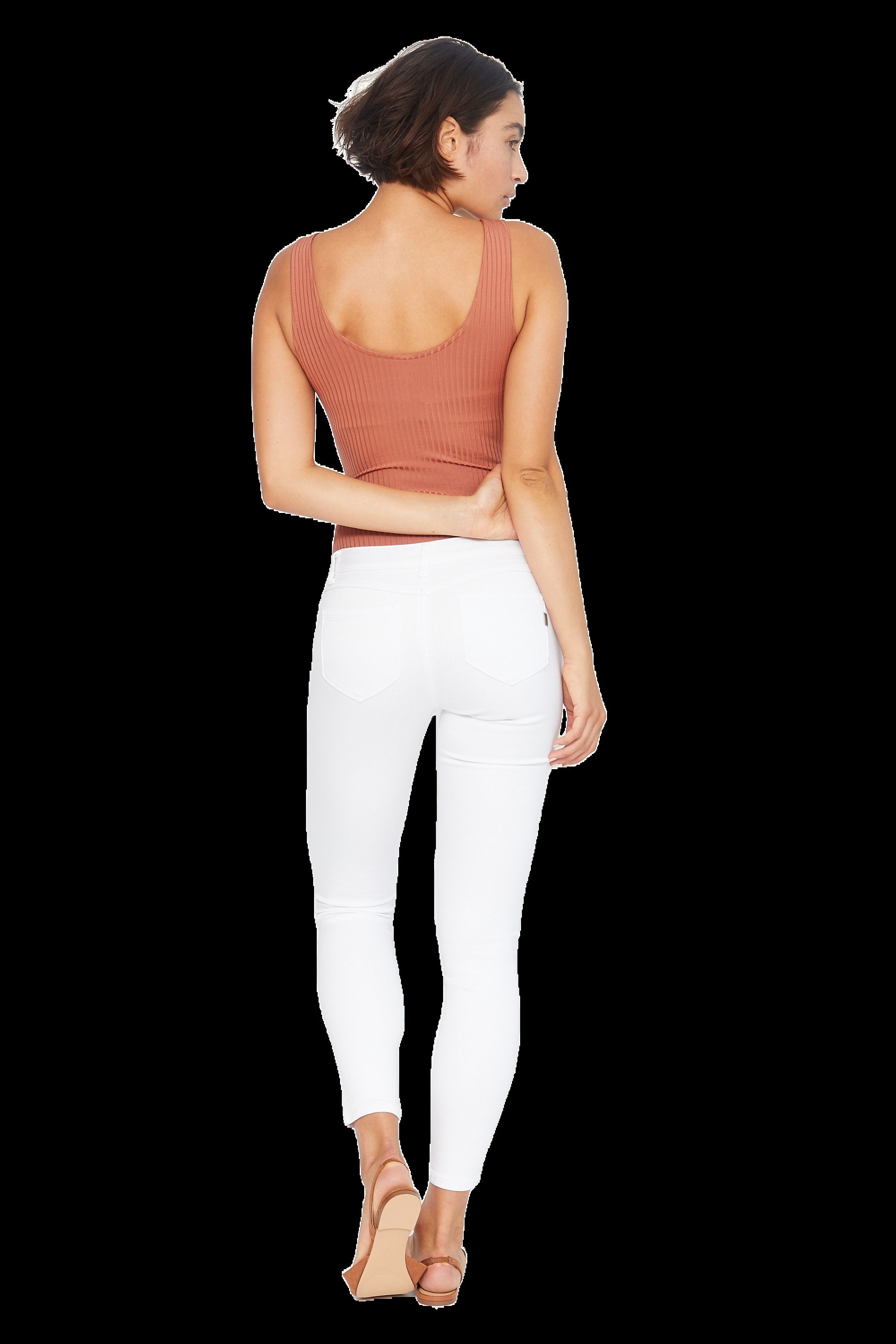 Classic 30" Mid-Rise Butter Skinny In Wynter White sold by 1822 Denim product image thumbnail 3