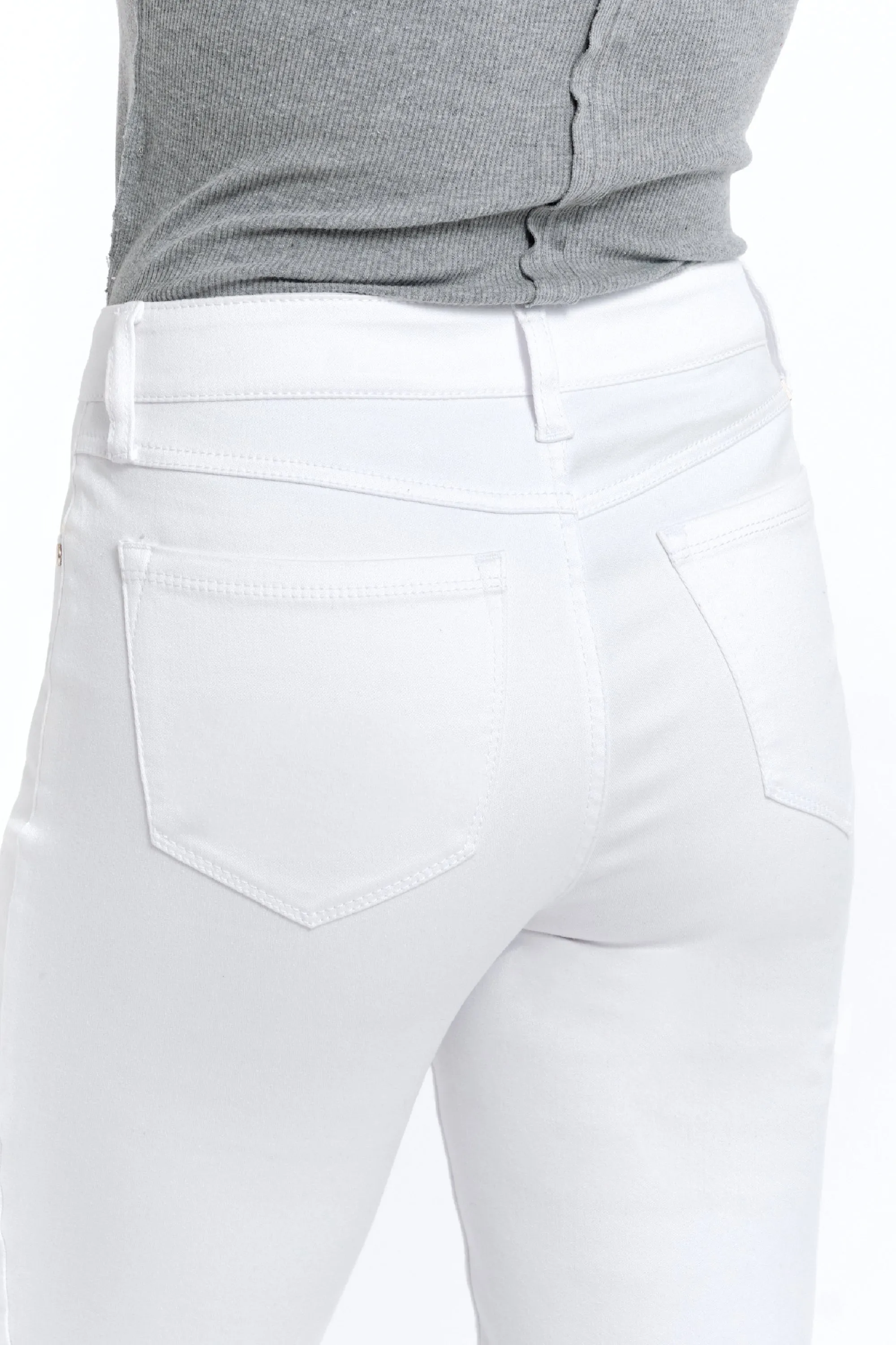 Ava Butter Skinny in White sold by 1822 Denim product image thumbnail 5