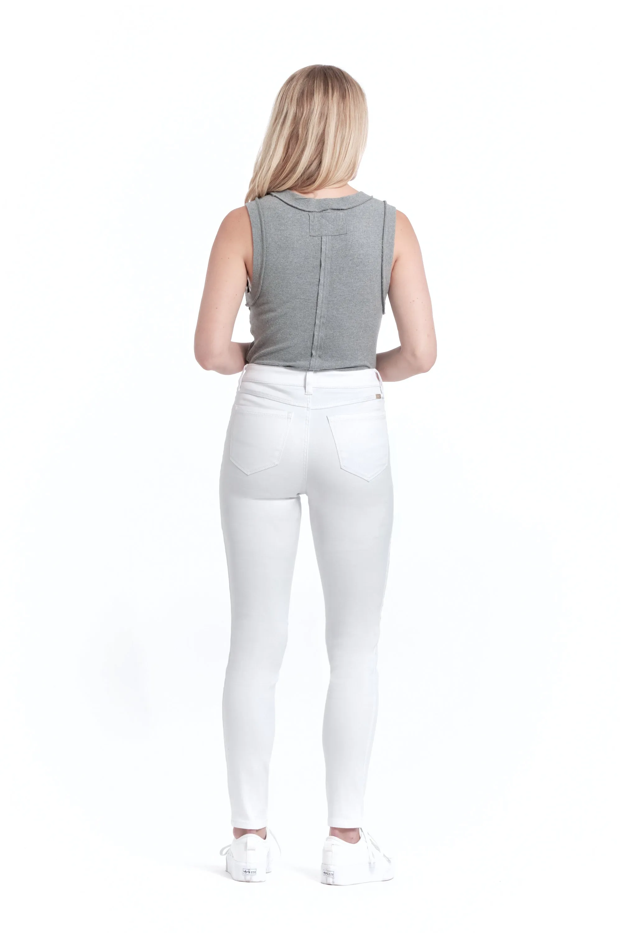 Ava Butter Skinny in White sold by 1822 Denim product image thumbnail 3